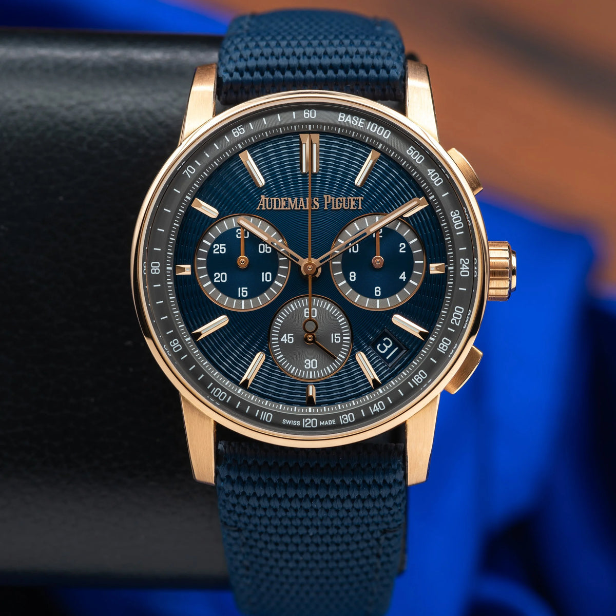 AUDEMARS PIGUET Code 11.59 Chronograph Blue Concentric Dial 26393OR.OO.A348KB.01 — image 18