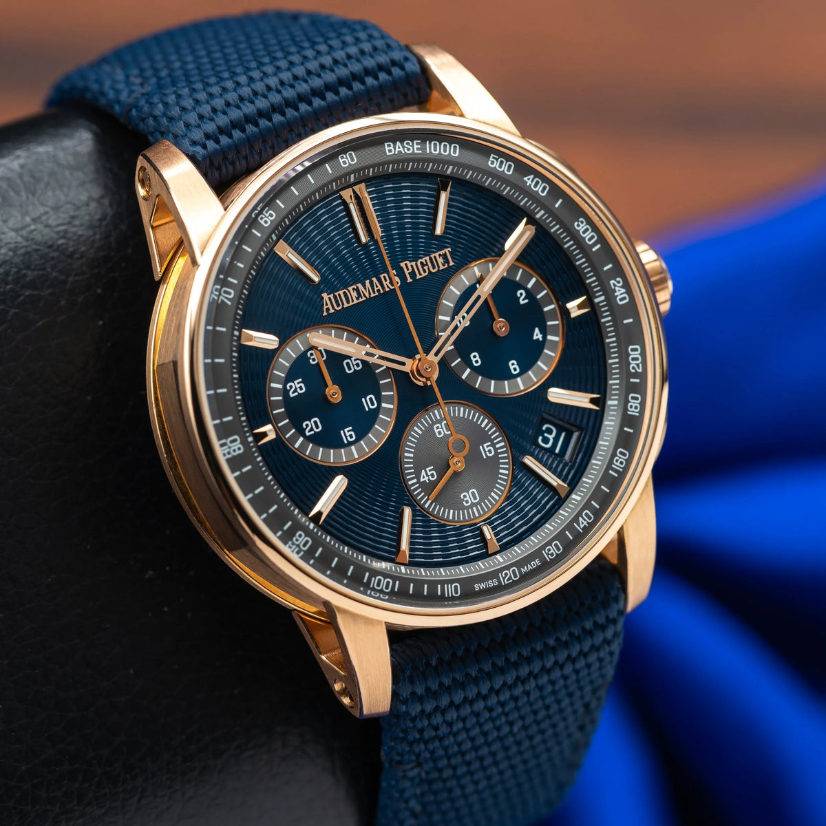 AUDEMARS PIGUET Code 11.59 Chronograph Blue Concentric Dial 26393OR.OO.A348KB.01 — image 8