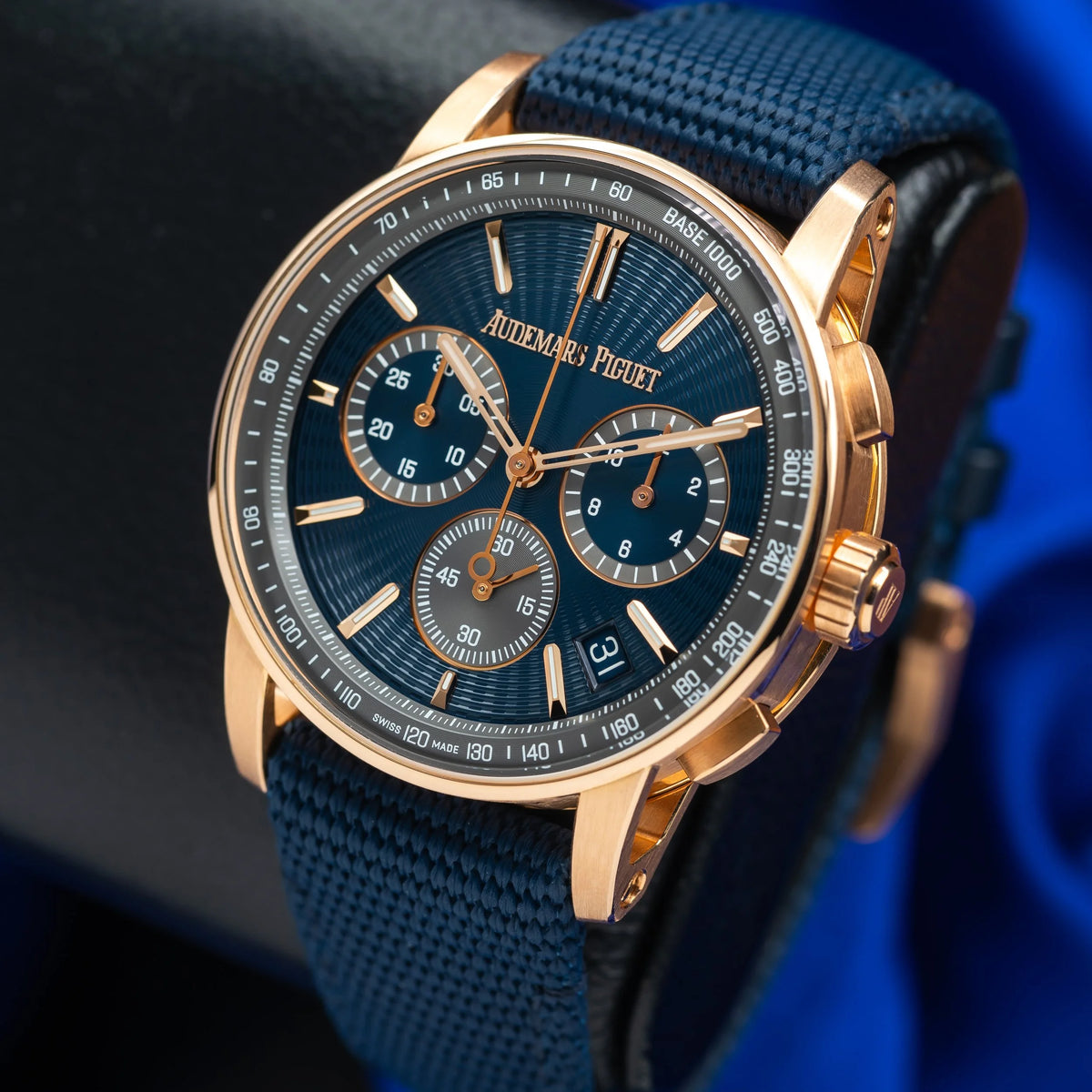 AUDEMARS PIGUET Code 11.59 Chronograph Blue Concentric Dial 26393OR.OO.A348KB.01 — image 9