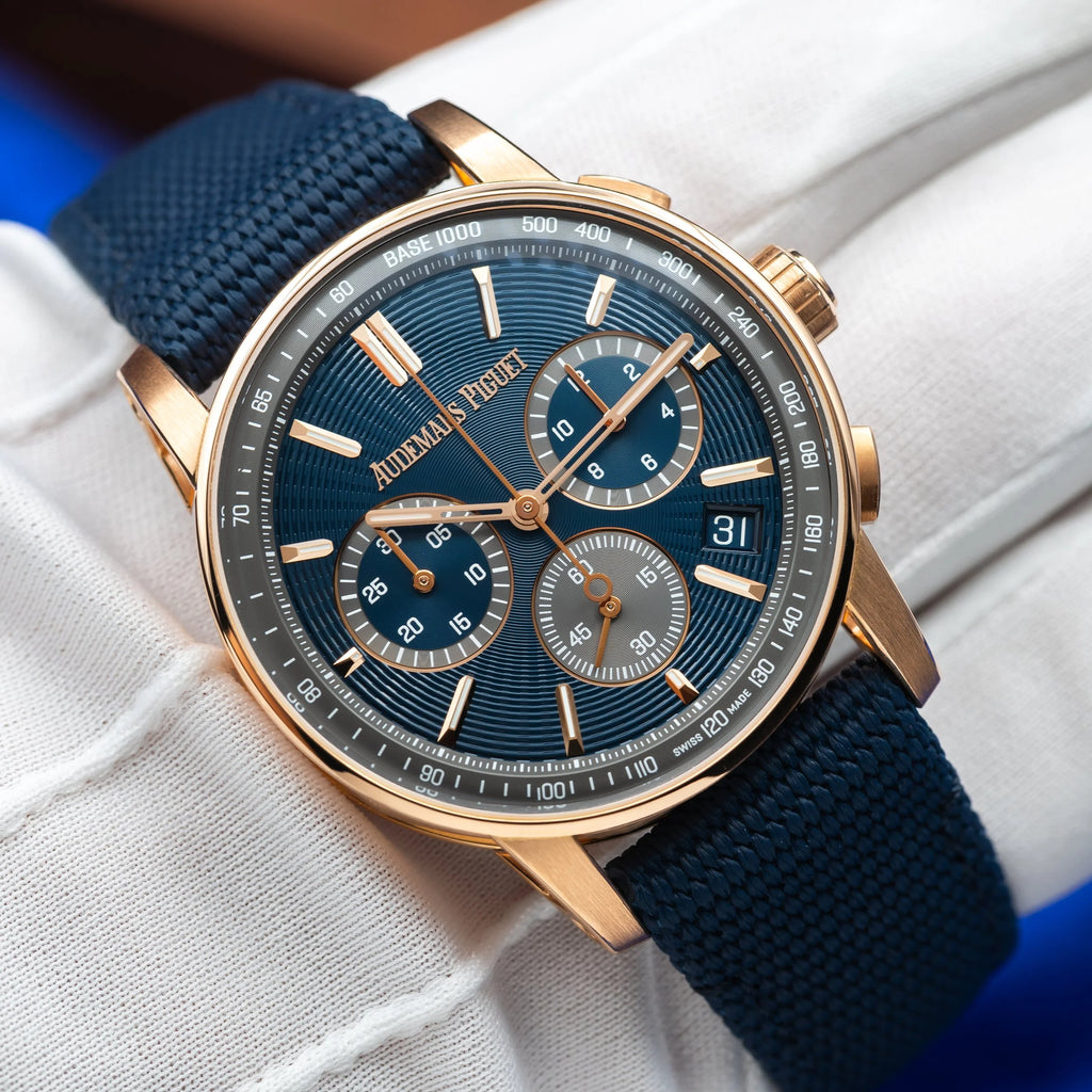 AUDEMARS PIGUET Code 11.59 Chronograph Blue Concentric Dial 26393OR.OO.A348KB.01 — image 17
