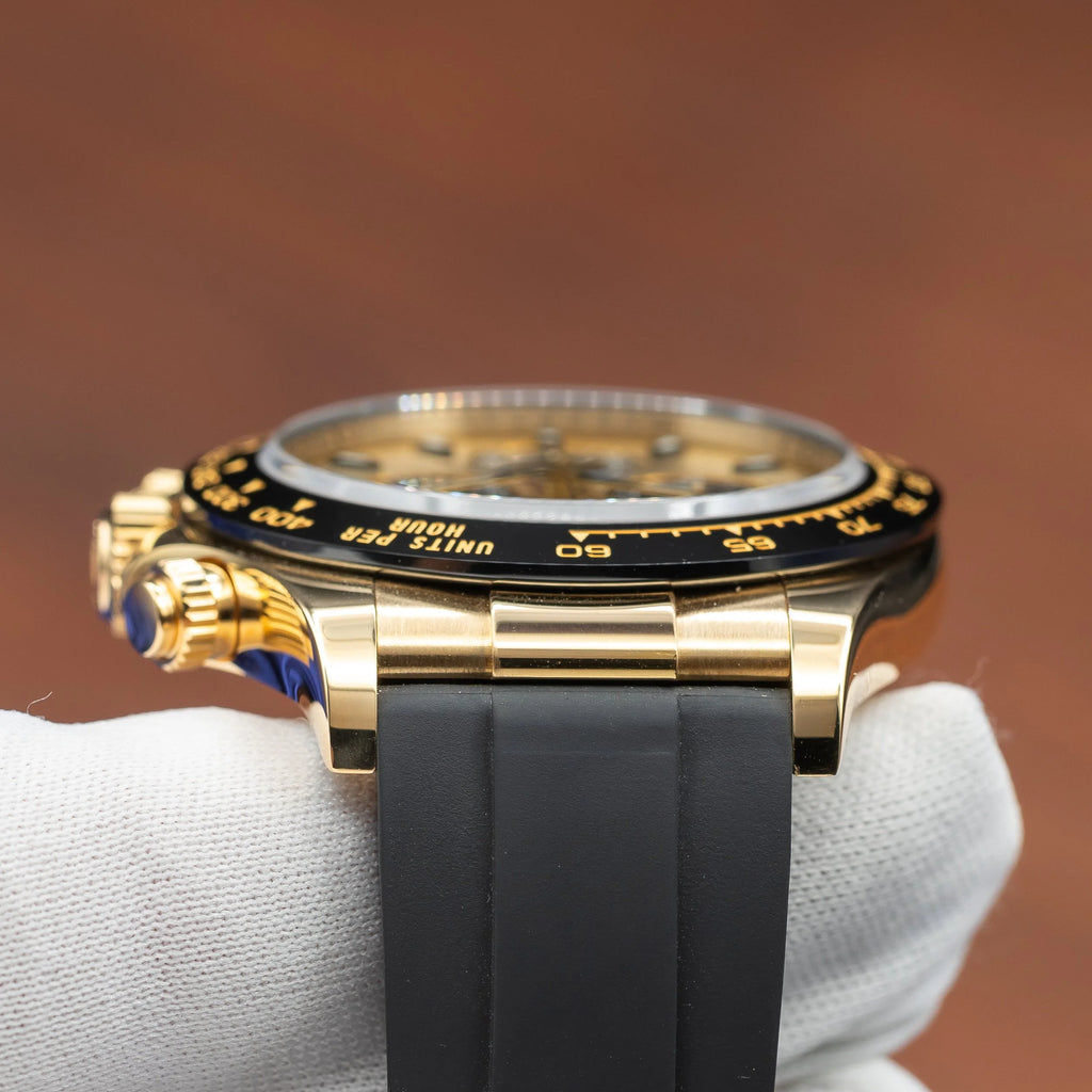 ROLEX Daytona 'Pikachu' 18k Yellow Gold Oysterflex 116518LN — image 14