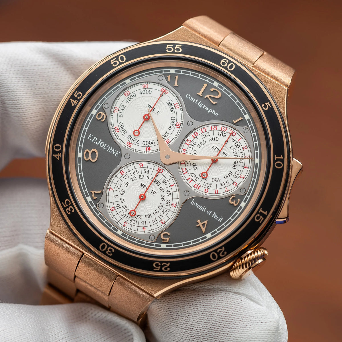 F.P. Journe Centigraphe LineSport CT2 RG BR Rose Gold Gray Dial 44mm - 2025 — image 23