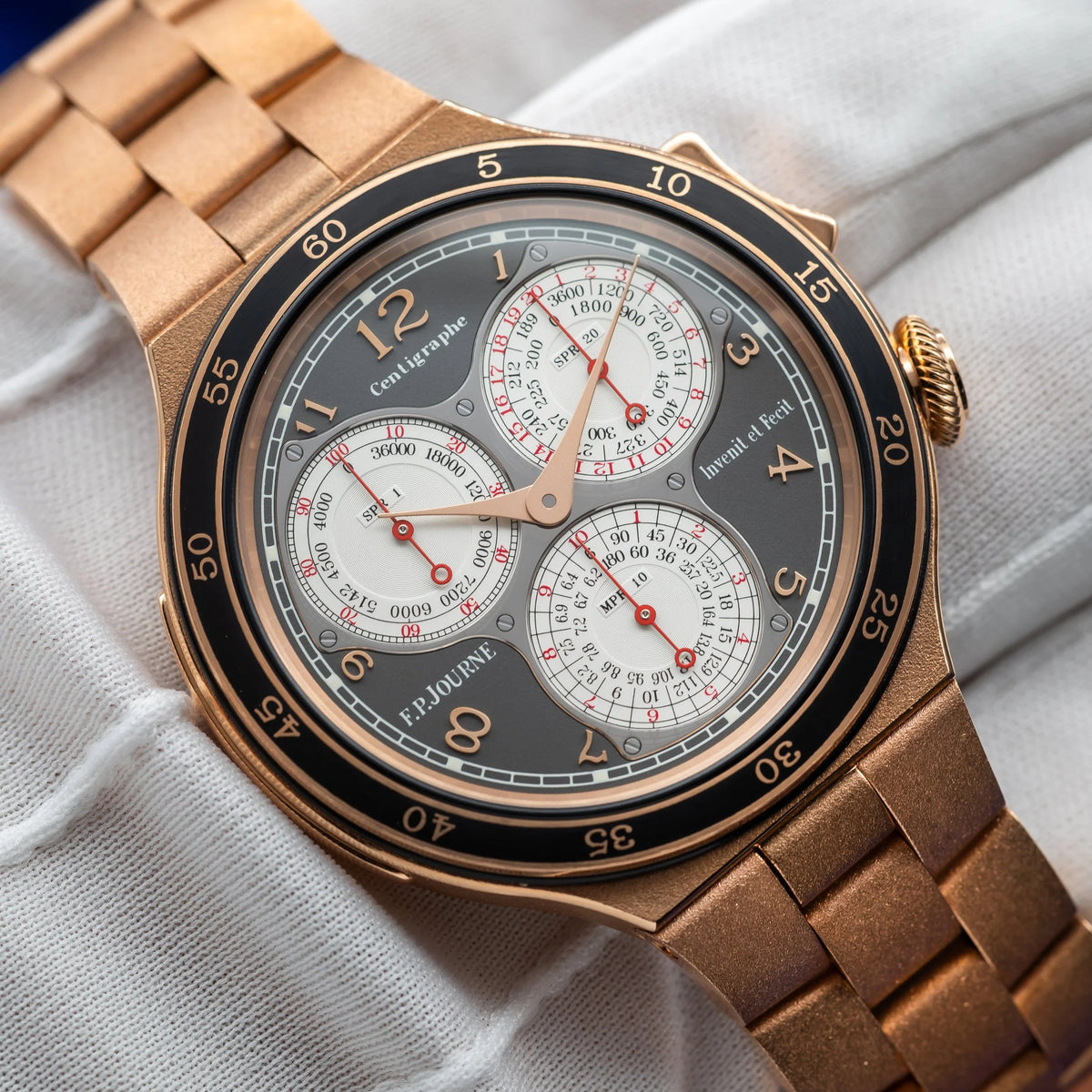 F.P. Journe Centigraphe LineSport CT2 RG BR Rose Gold Gray Dial 44mm - 2025 — image 24