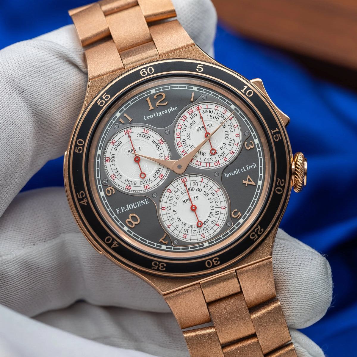 F.P. Journe Centigraphe LineSport CT2 RG BR Rose Gold Gray Dial 44mm - 2025 — image 1