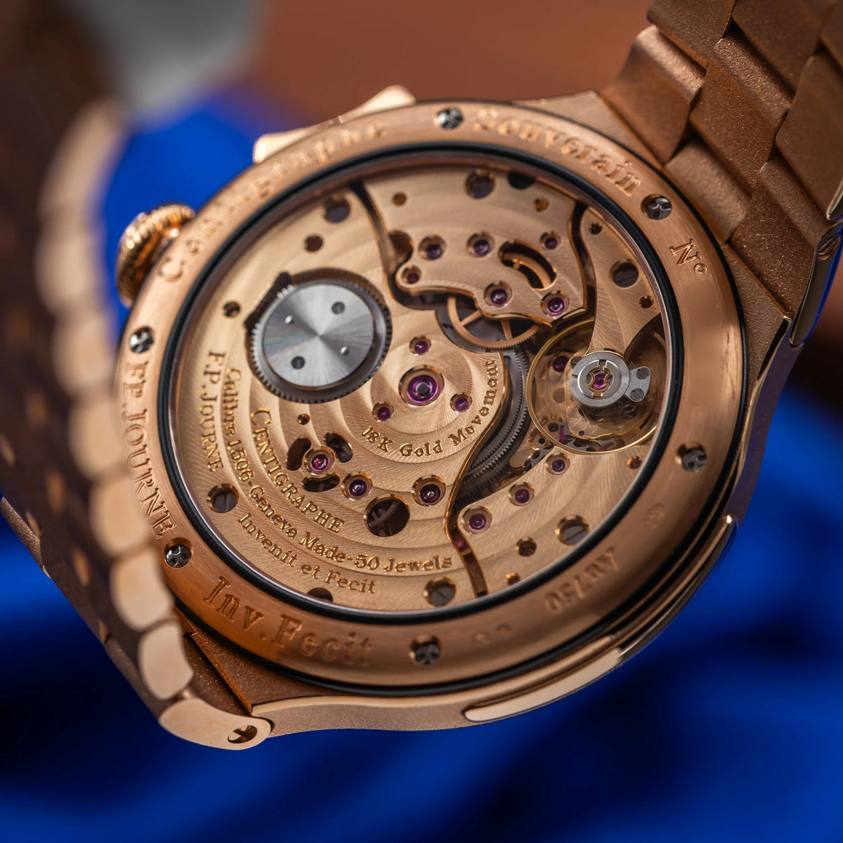 F.P. Journe Centigraphe LineSport CT2 RG BR Rose Gold Gray Dial 44mm - 2025 — image 5