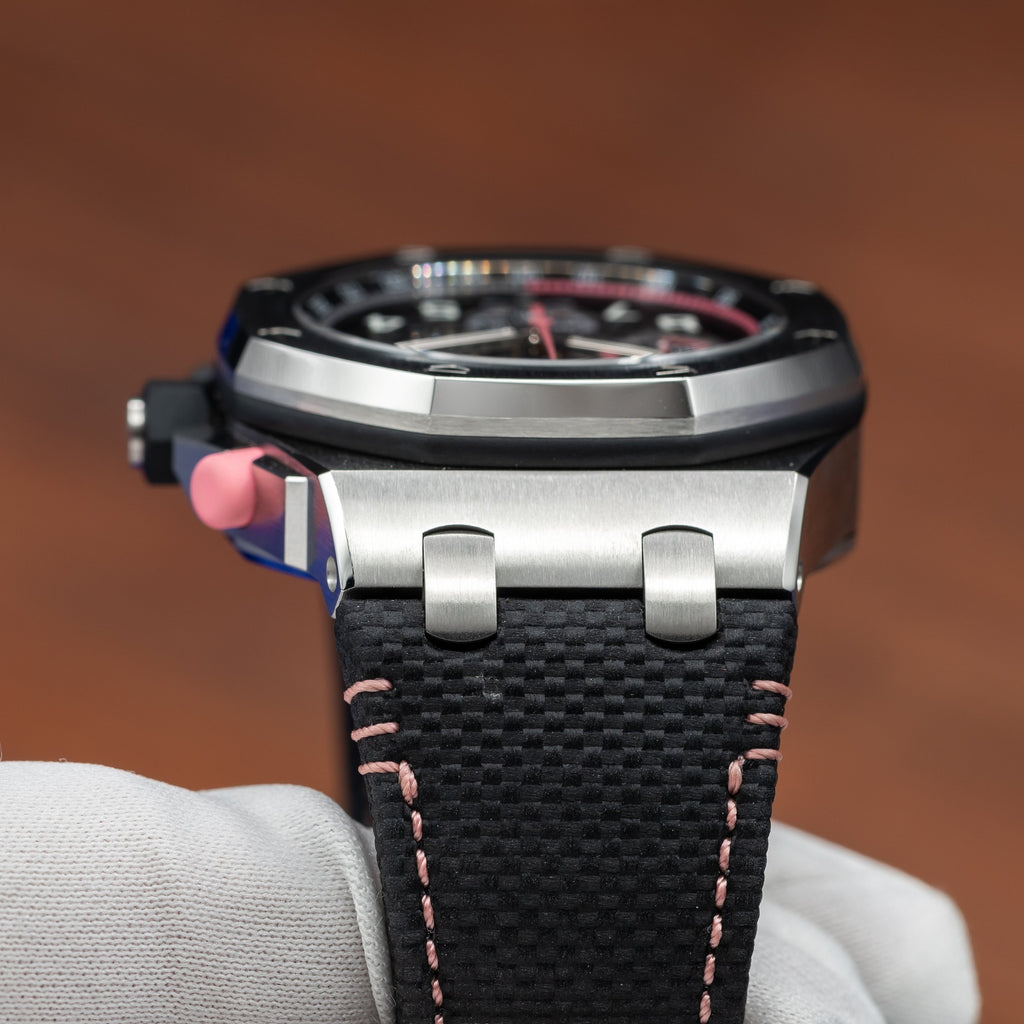 AUDEMARS PIGUET Royal Oak Offshore Black & Pink Dial 26238ST.OO.A001VE.02 - NEW — image 12