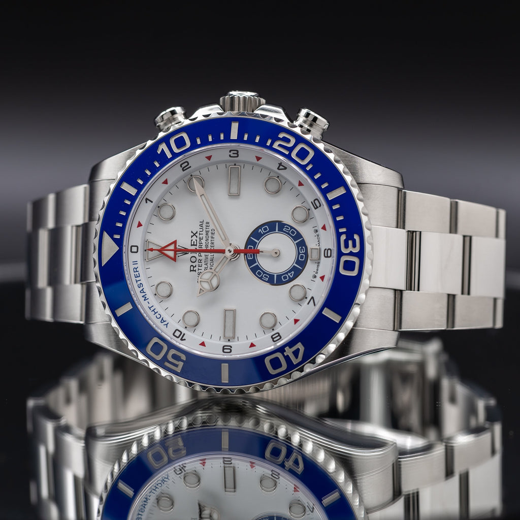 ROLEX Yacht-Master II White Dial Stainless Steel Blue Bezel 126680 - NEW 2026 — image 2