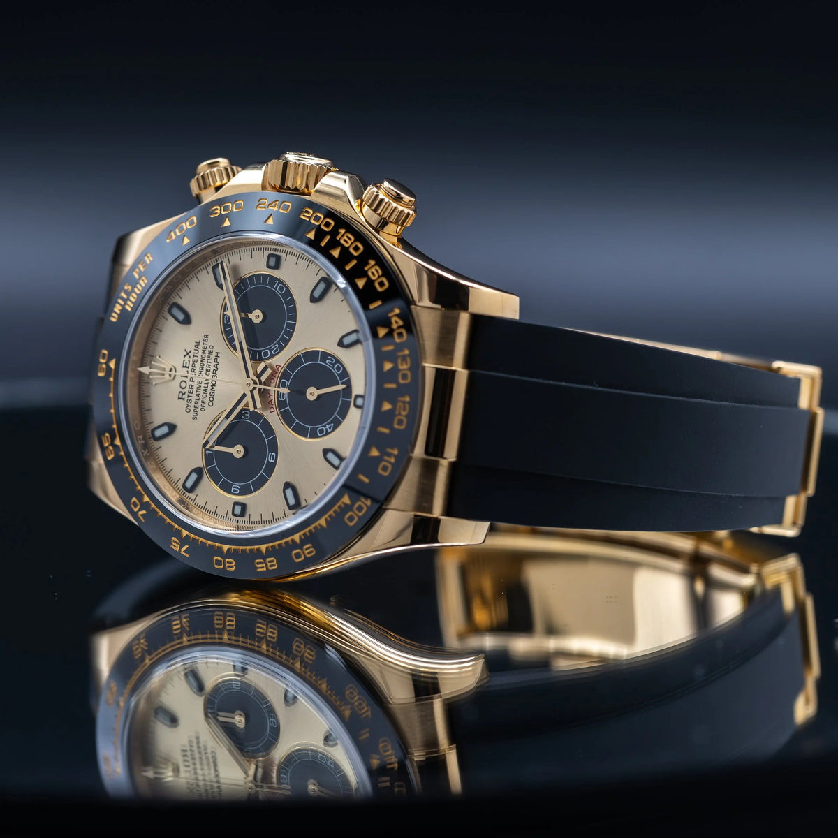 ROLEX Daytona 'Pikachu' 18k Yellow Gold Oysterflex 116518LN — image 2