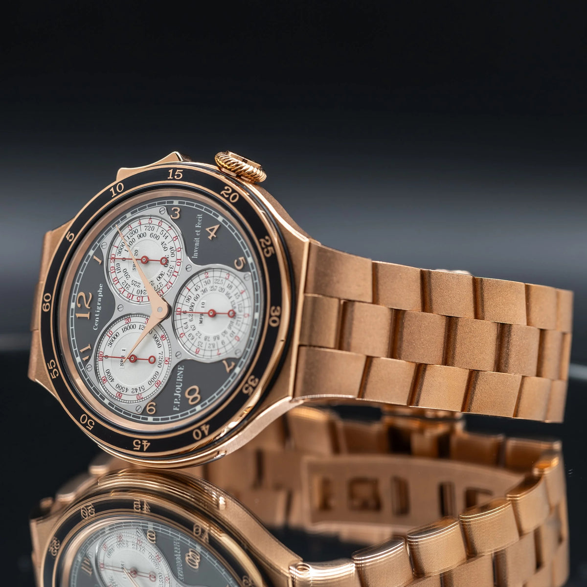 F.P. Journe Centigraphe LineSport CT2 RG BR Rose Gold Gray Dial 44mm - 2025 — image 4