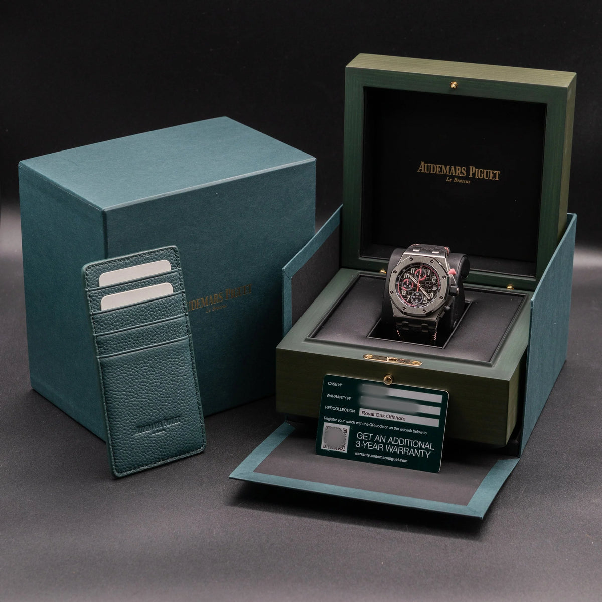 AUDEMARS PIGUET Royal Oak Offshore Black & Pink Dial 26238ST.OO.A001VE.02 - NEW — image 3