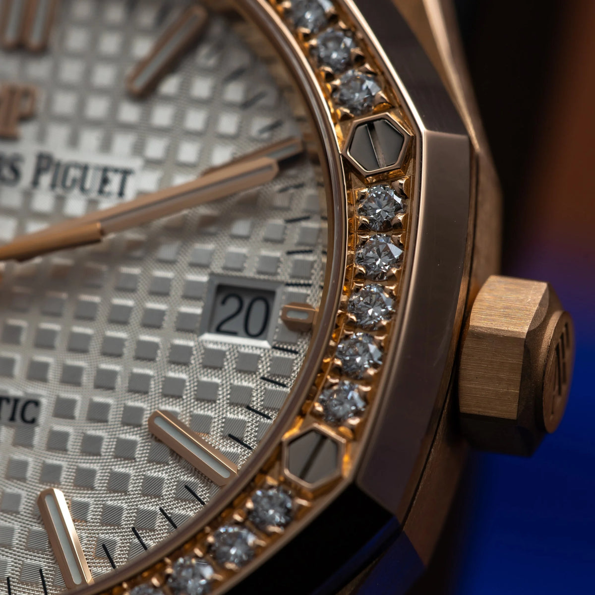 AUDEMARS PIGUET Royal Oak 37mm Rose Gold Diamond Bezel 15451OR.ZZ.1256OR.01 — image 8