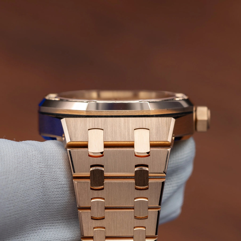 AUDEMARS PIGUET Royal Oak 37mm Rose Gold Diamond Bezel 15451OR.ZZ.1256OR.01 — image 12