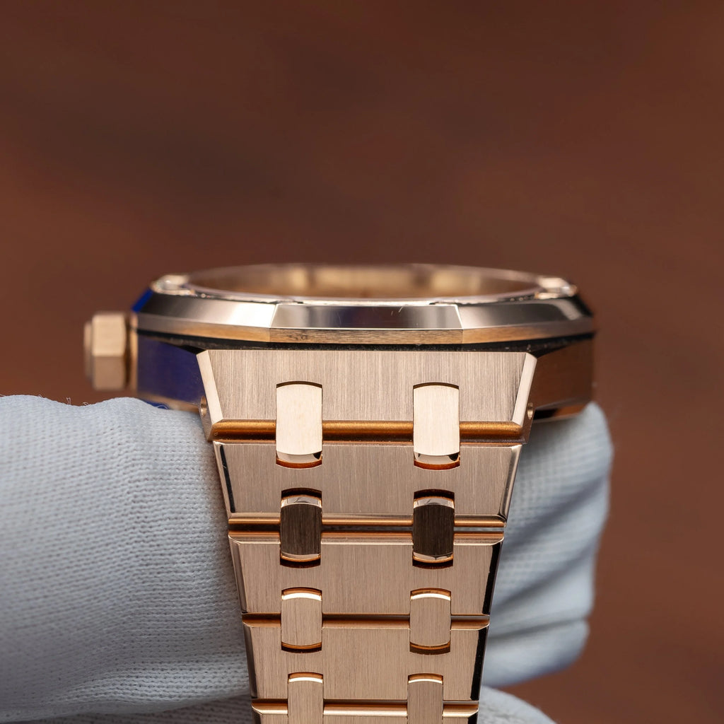AUDEMARS PIGUET Royal Oak 37mm Rose Gold Diamond Bezel 15451OR.ZZ.1256OR.01 — image 14