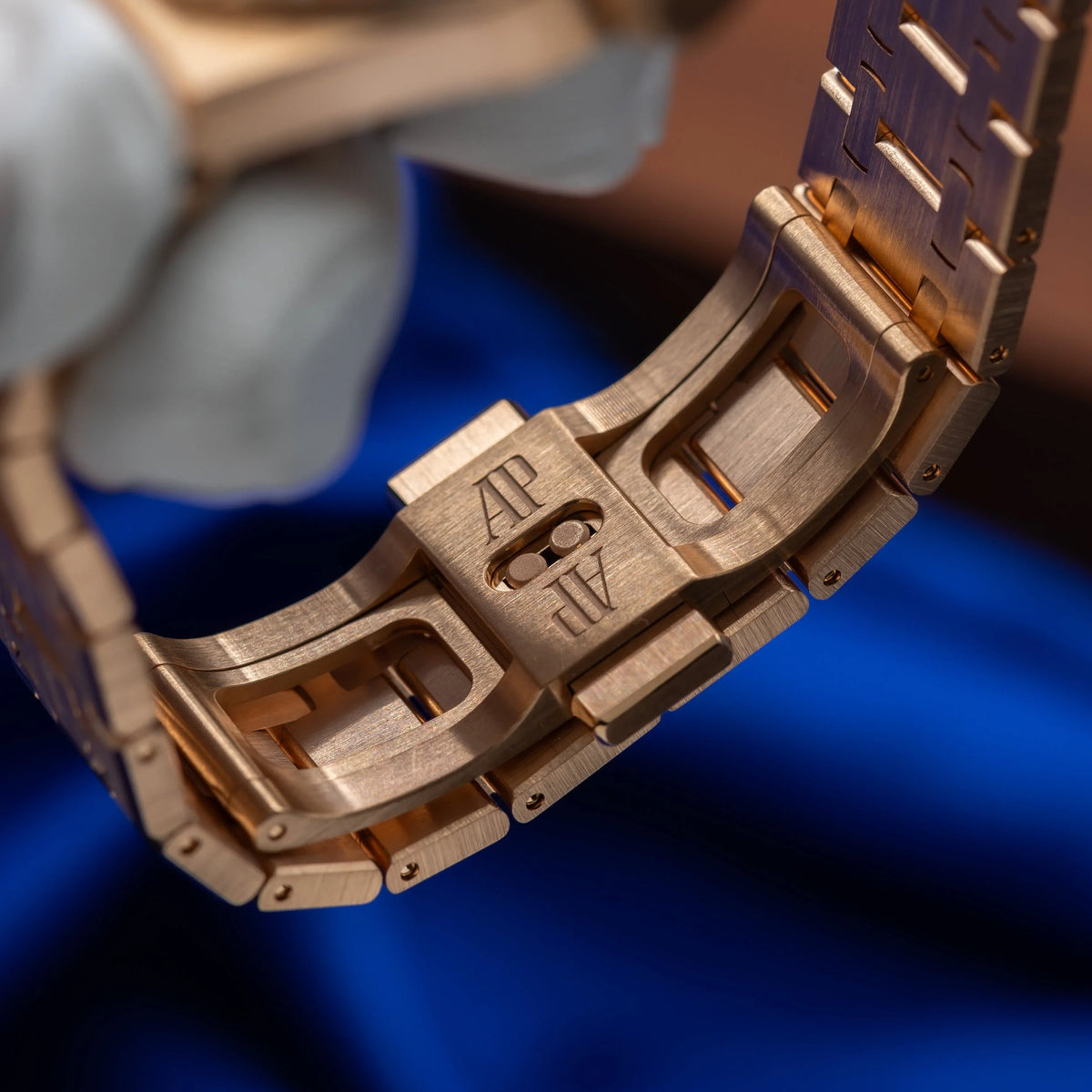 AUDEMARS PIGUET Royal Oak 37mm Rose Gold Diamond Bezel 15451OR.ZZ.1256OR.01 — image 19