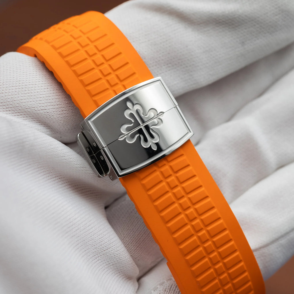 PATEK PHILIPPE Aquanaut Chronograph Stainless Steel Orange Accent 5968A-001 — image 17