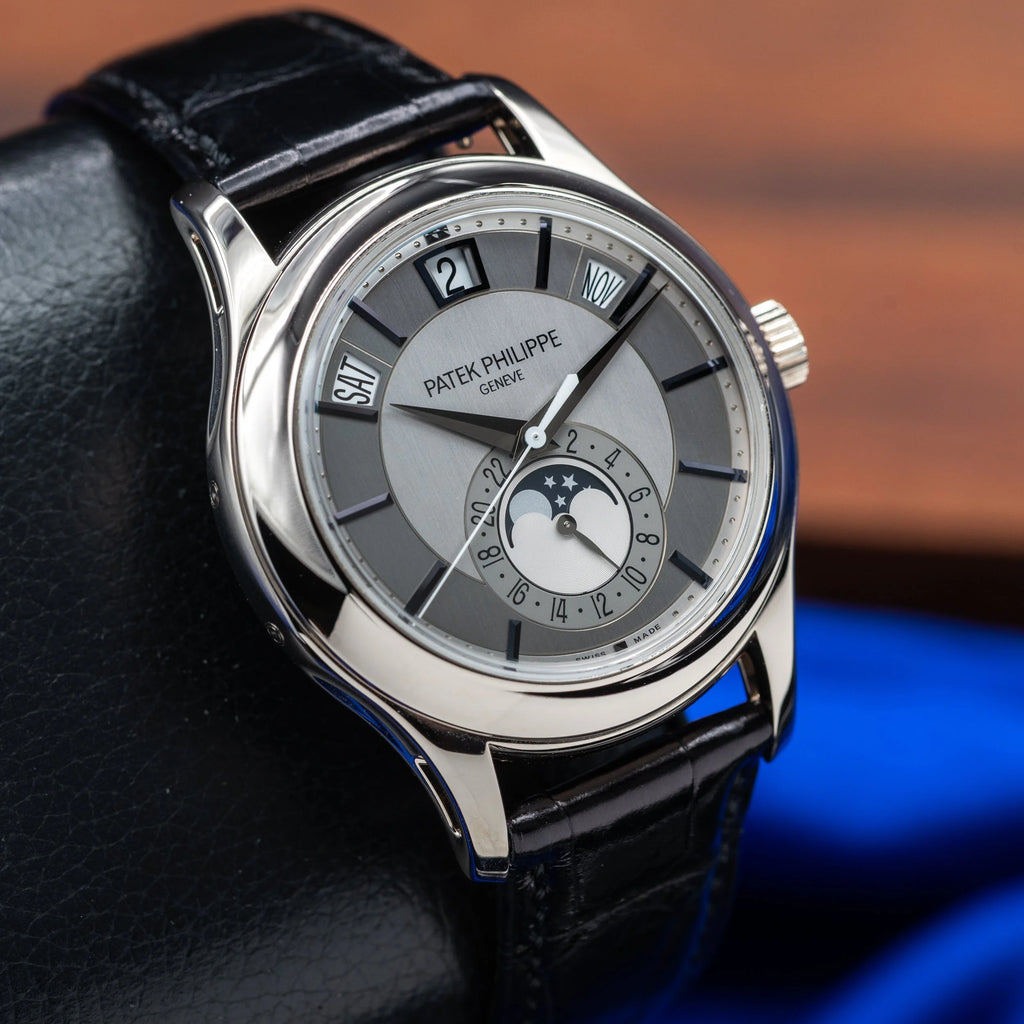 PATEK PHILIPPE Annual Calendar White Gold 40mm Grey Dial 5205G-001 — image 5