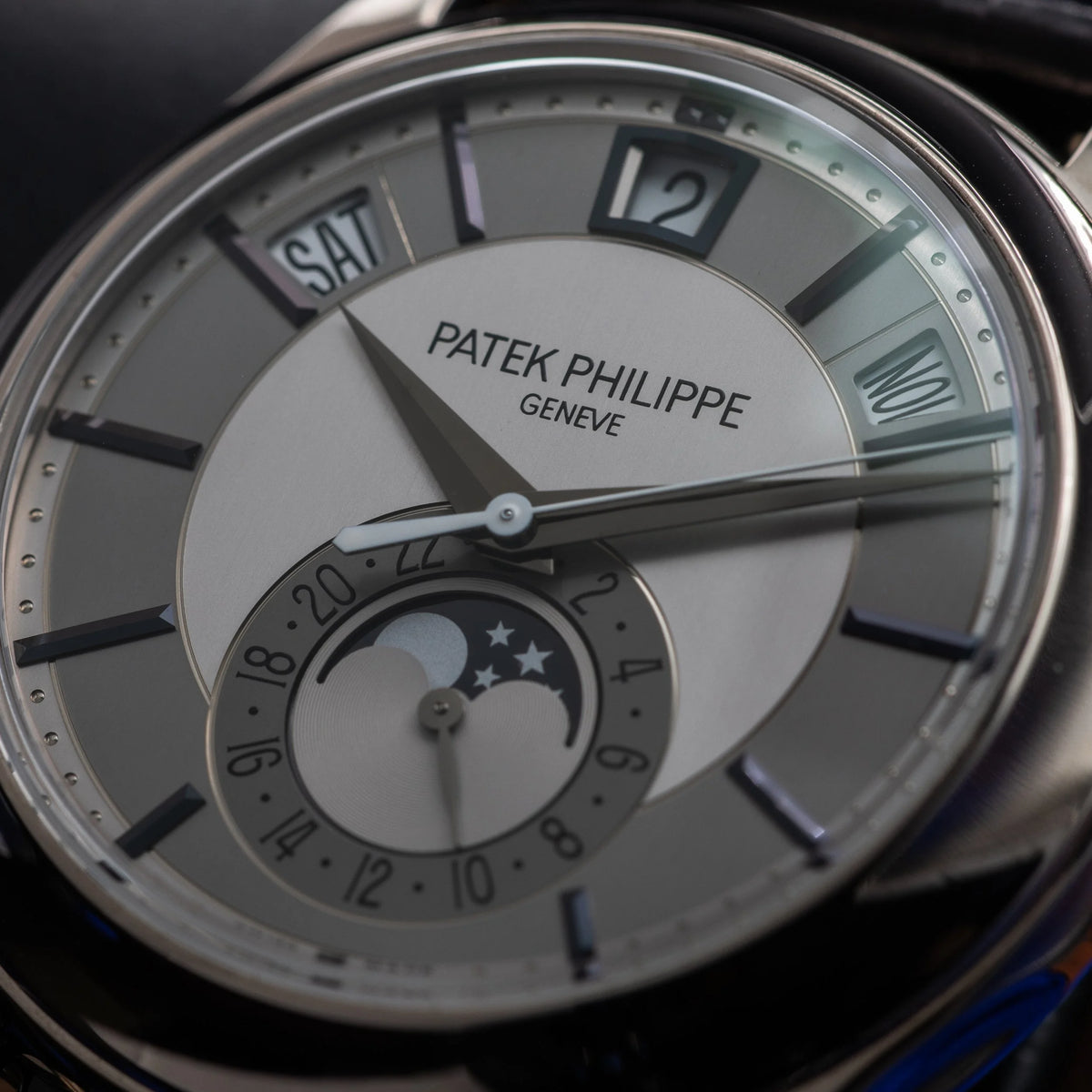 PATEK PHILIPPE Annual Calendar White Gold 40mm Grey Dial 5205G-001 — image 7