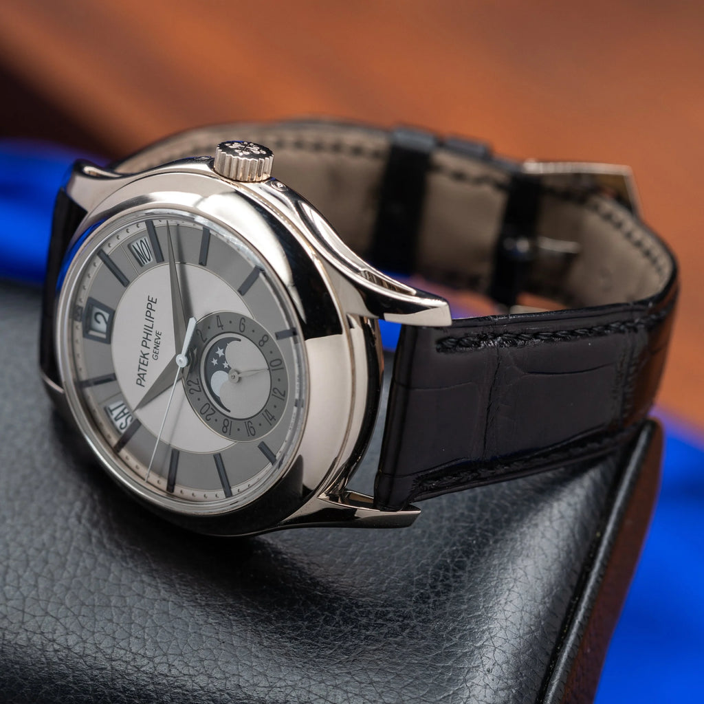 PATEK PHILIPPE Annual Calendar White Gold 40mm Grey Dial 5205G-001 — image 9