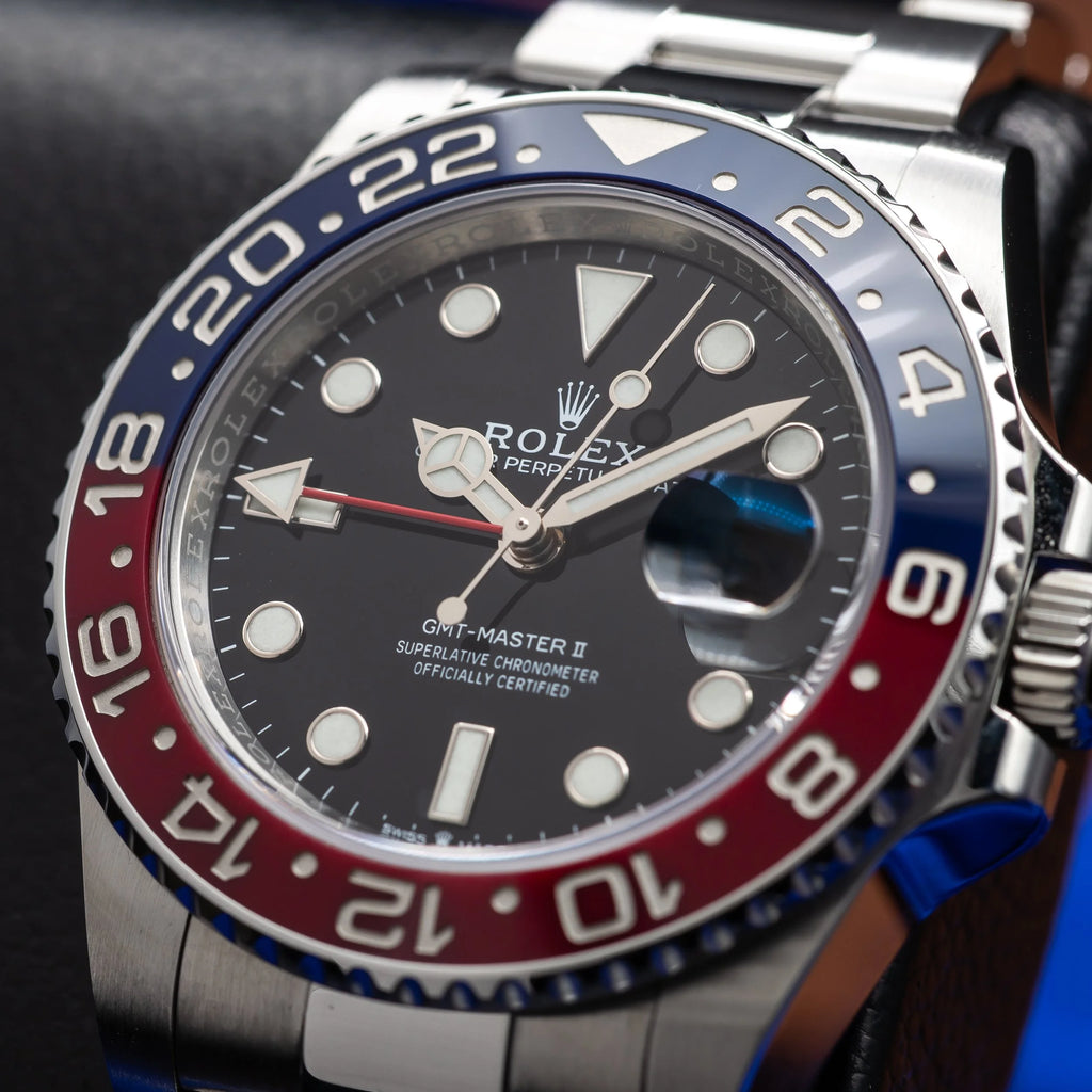 ROLEX GMT-Master II 'Pepsi' Blue & Red Bezel Oyster Bracelet 126710BLRO — image 7