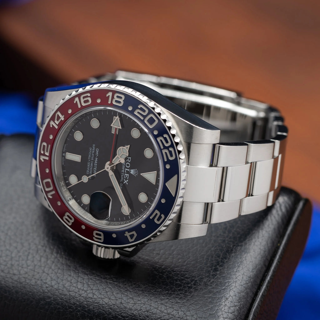 ROLEX GMT-Master II 'Pepsi' Blue & Red Bezel Oyster Bracelet 126710BLRO — image 9