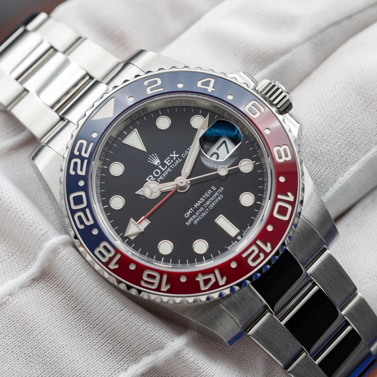 ROLEX GMT-Master II 'Pepsi' Blue & Red Bezel Oyster Bracelet 126710BLRO — image 17