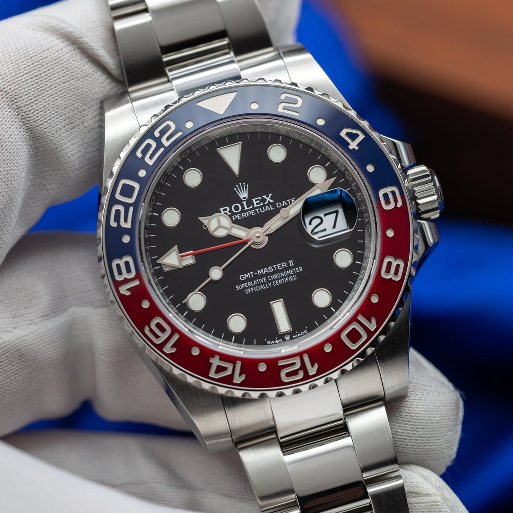 ROLEX GMT-Master II 'Pepsi' Blue & Red Bezel Oyster Bracelet 126710BLRO — image 1