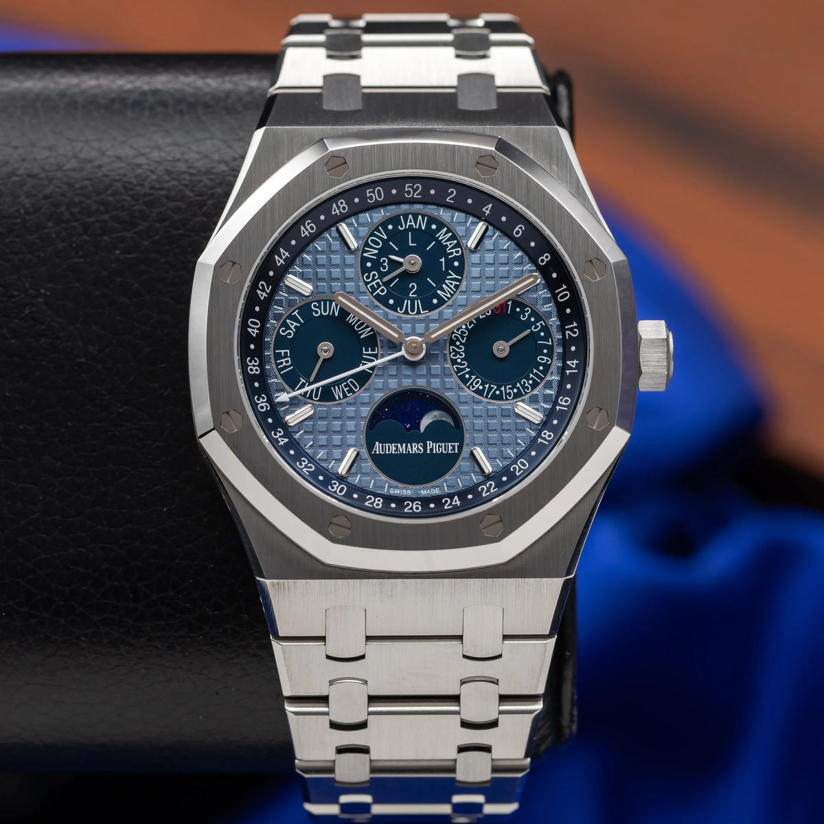 AUDEMARS PIGUET Royal Oak Perpetual Calendar Ice Blue Dial 26574ST.OO.1220ST.03 — image 12