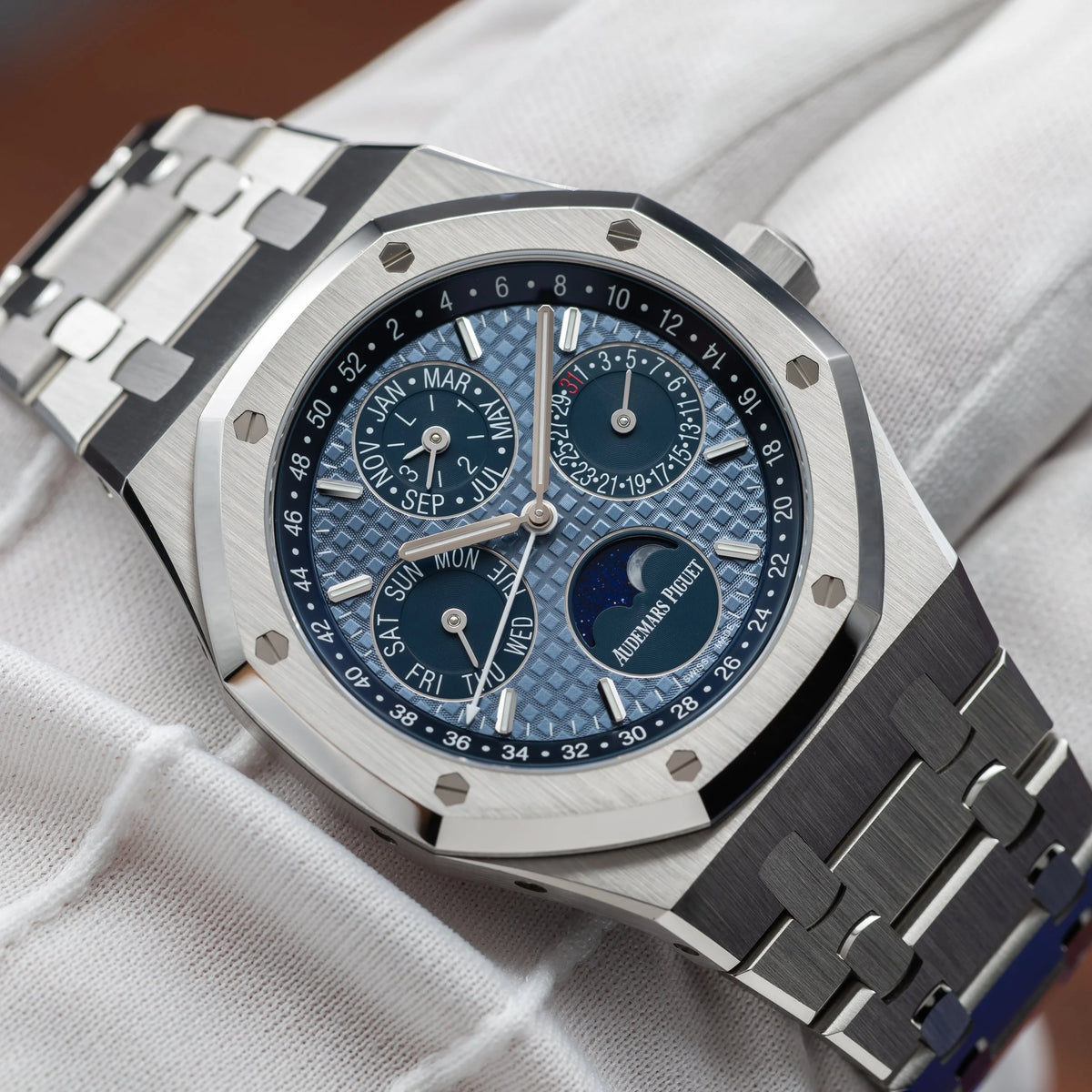 AUDEMARS PIGUET Royal Oak Perpetual Calendar Ice Blue Dial 26574ST.OO.1220ST.03 — image 23
