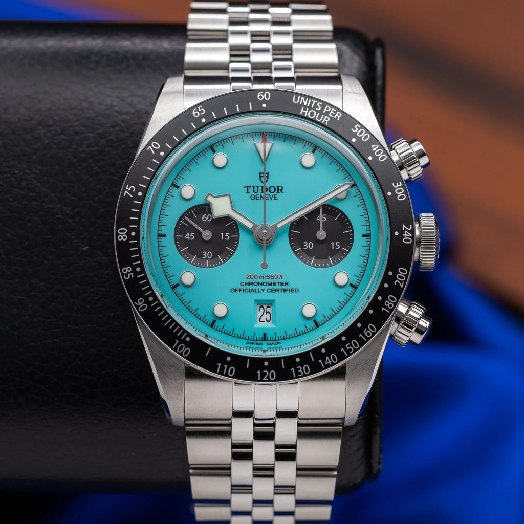 TUDOR Black Bay Chronograph 41mm "Flamingo Blue" M79360N-0024 — image 3
