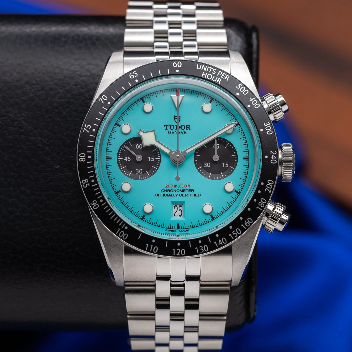 TUDOR Black Bay Chronograph 41mm "Flamingo Blue" M79360N-0024 — image 3