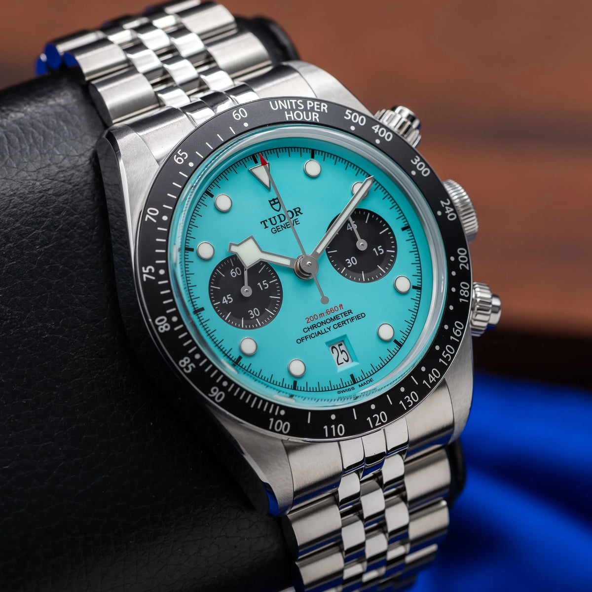 TUDOR Black Bay Chronograph 41mm "Flamingo Blue" M79360N-0024 — image 4