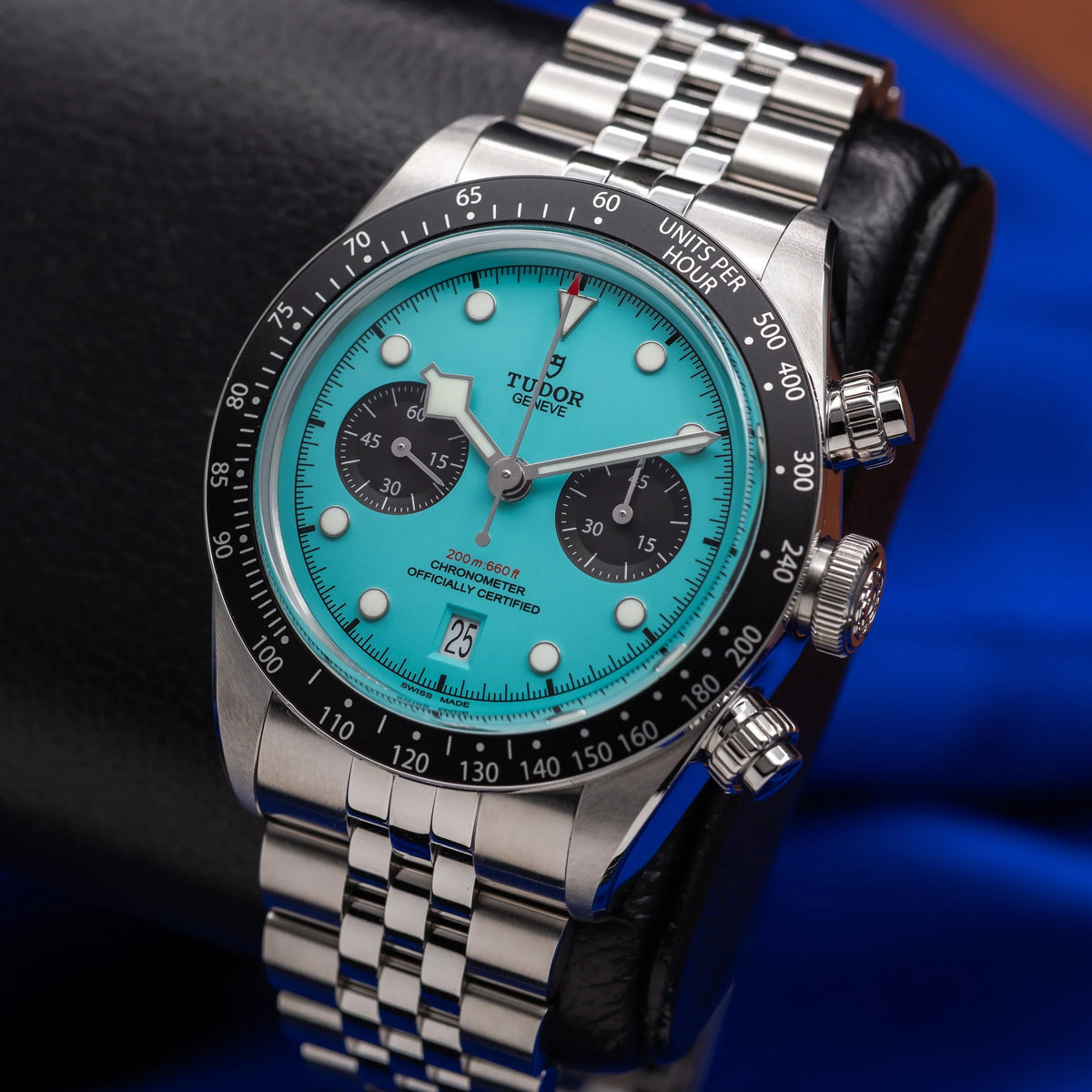 TUDOR Black Bay Chronograph 41mm "Flamingo Blue" M79360N-0024 — image 5