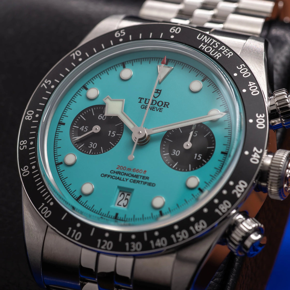 TUDOR Black Bay Chronograph 41mm "Flamingo Blue" M79360N-0024 — image 6