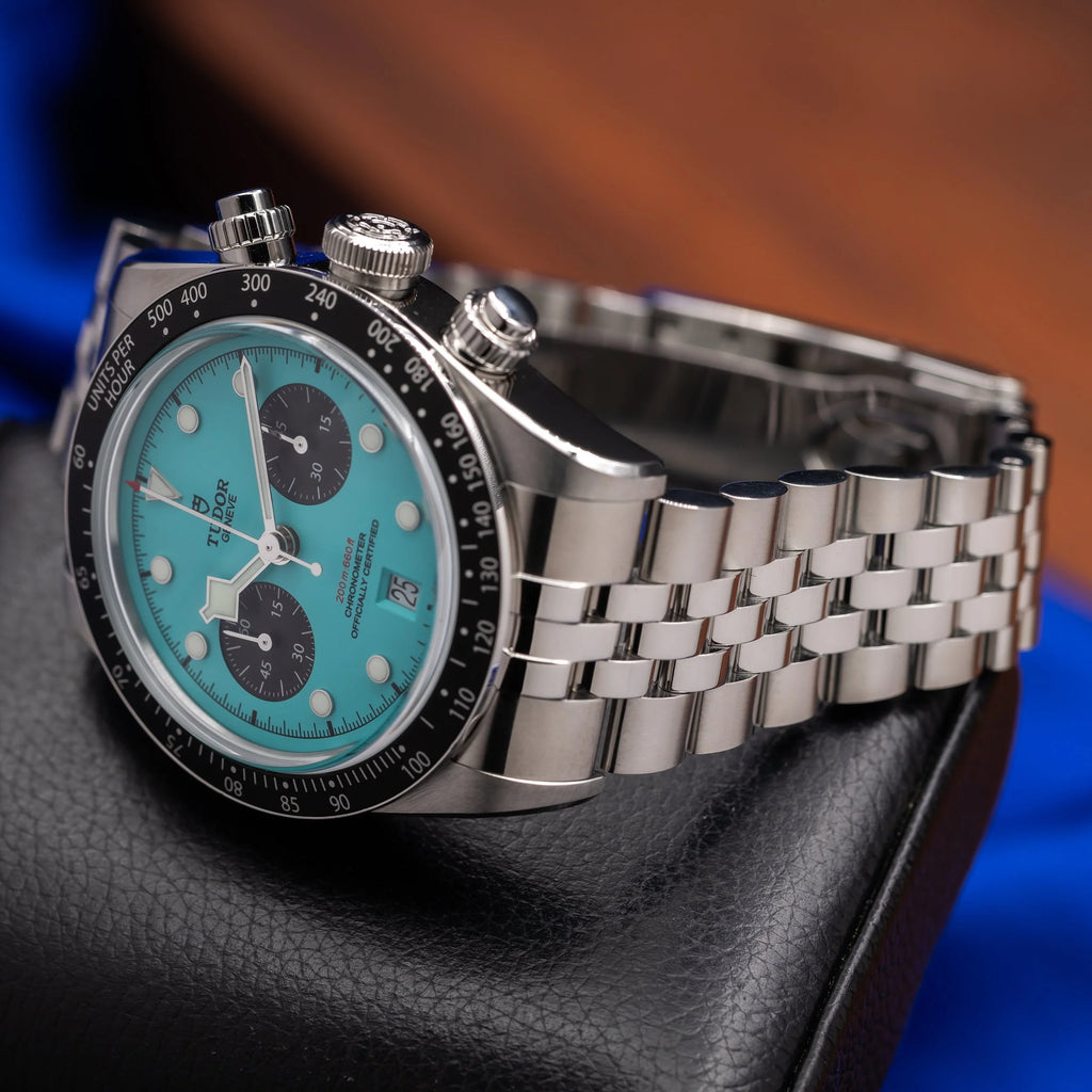 TUDOR Black Bay Chronograph 41mm "Flamingo Blue" M79360N-0024 — image 7