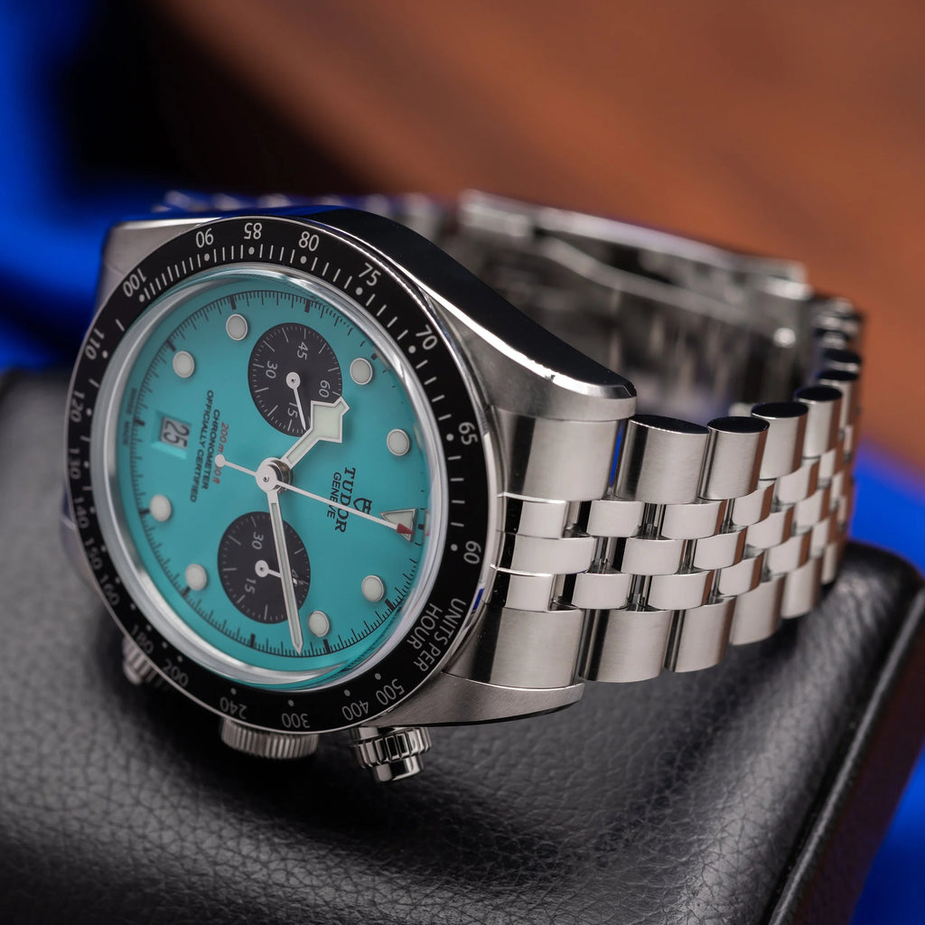 TUDOR Black Bay Chronograph 41mm "Flamingo Blue" M79360N-0024 — image 8