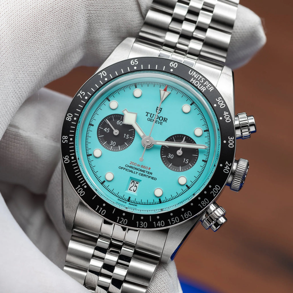 TUDOR Black Bay Chronograph 41mm "Flamingo Blue" M79360N-0024 — image 14
