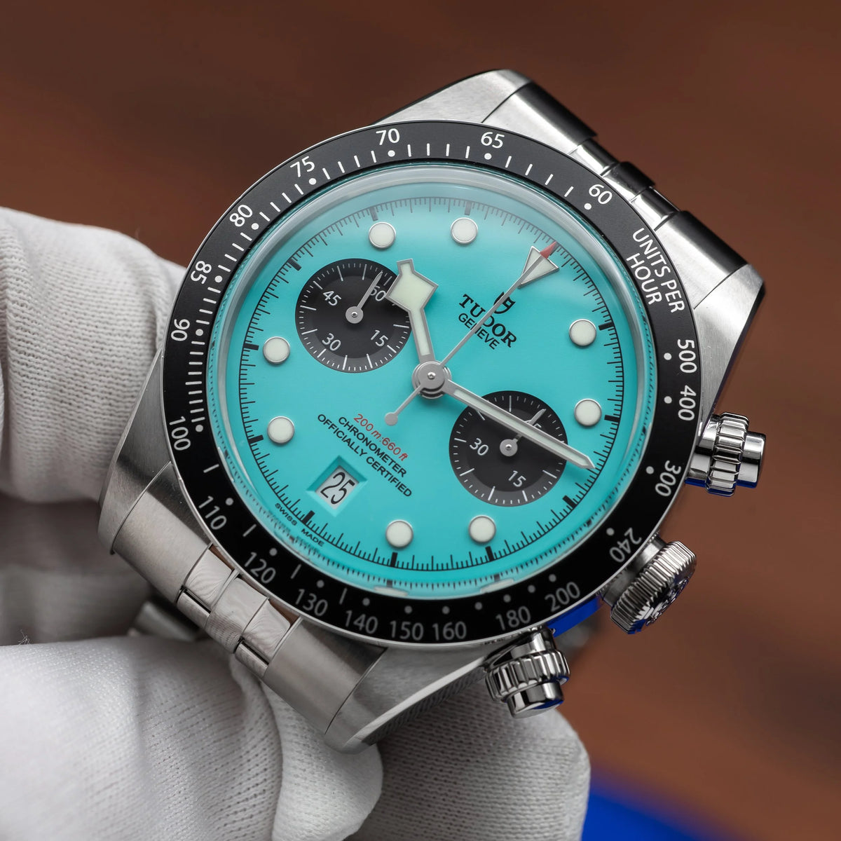 TUDOR Black Bay Chronograph 41mm "Flamingo Blue" M79360N-0024 — image 15