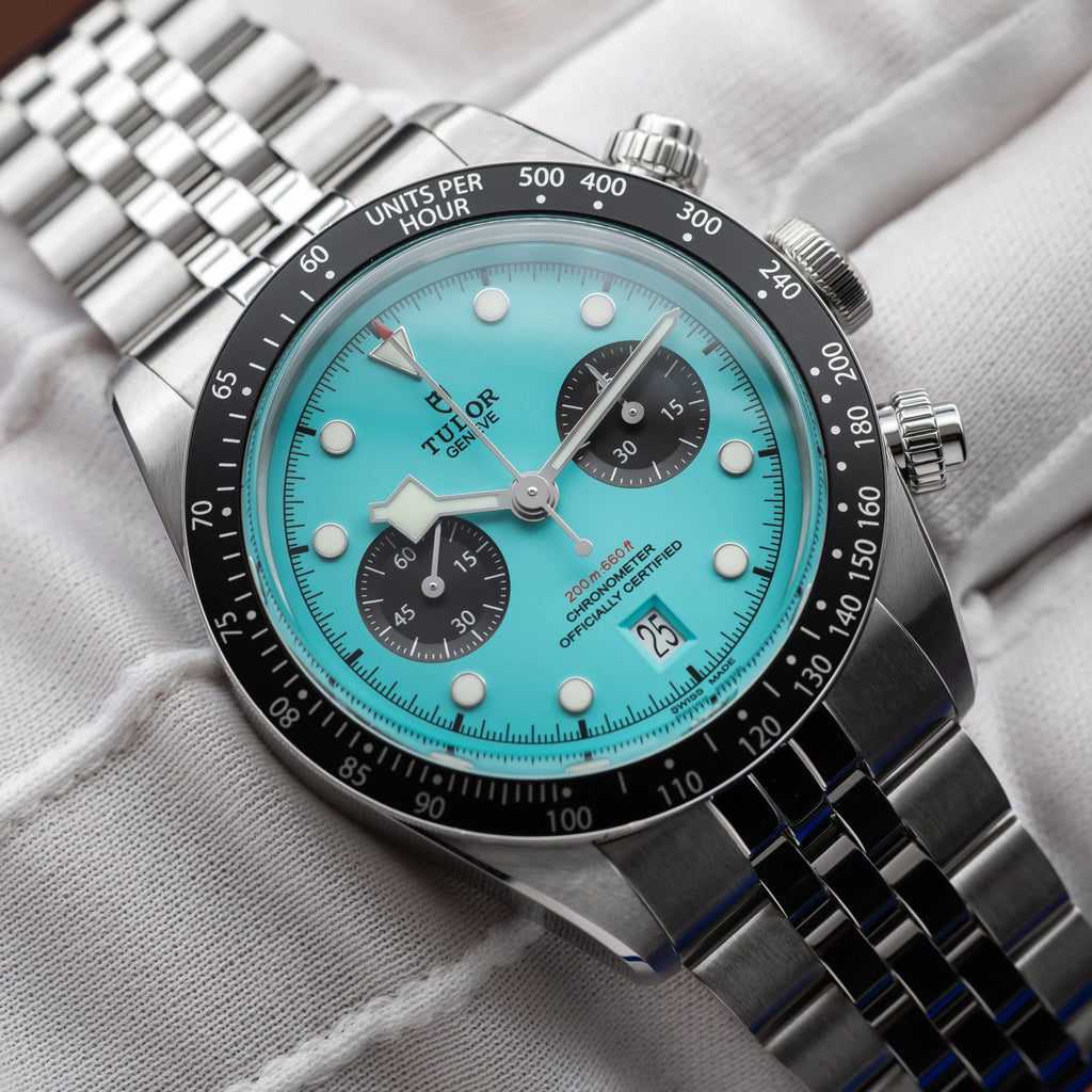 TUDOR Black Bay Chronograph 41mm "Flamingo Blue" M79360N-0024 — image 16
