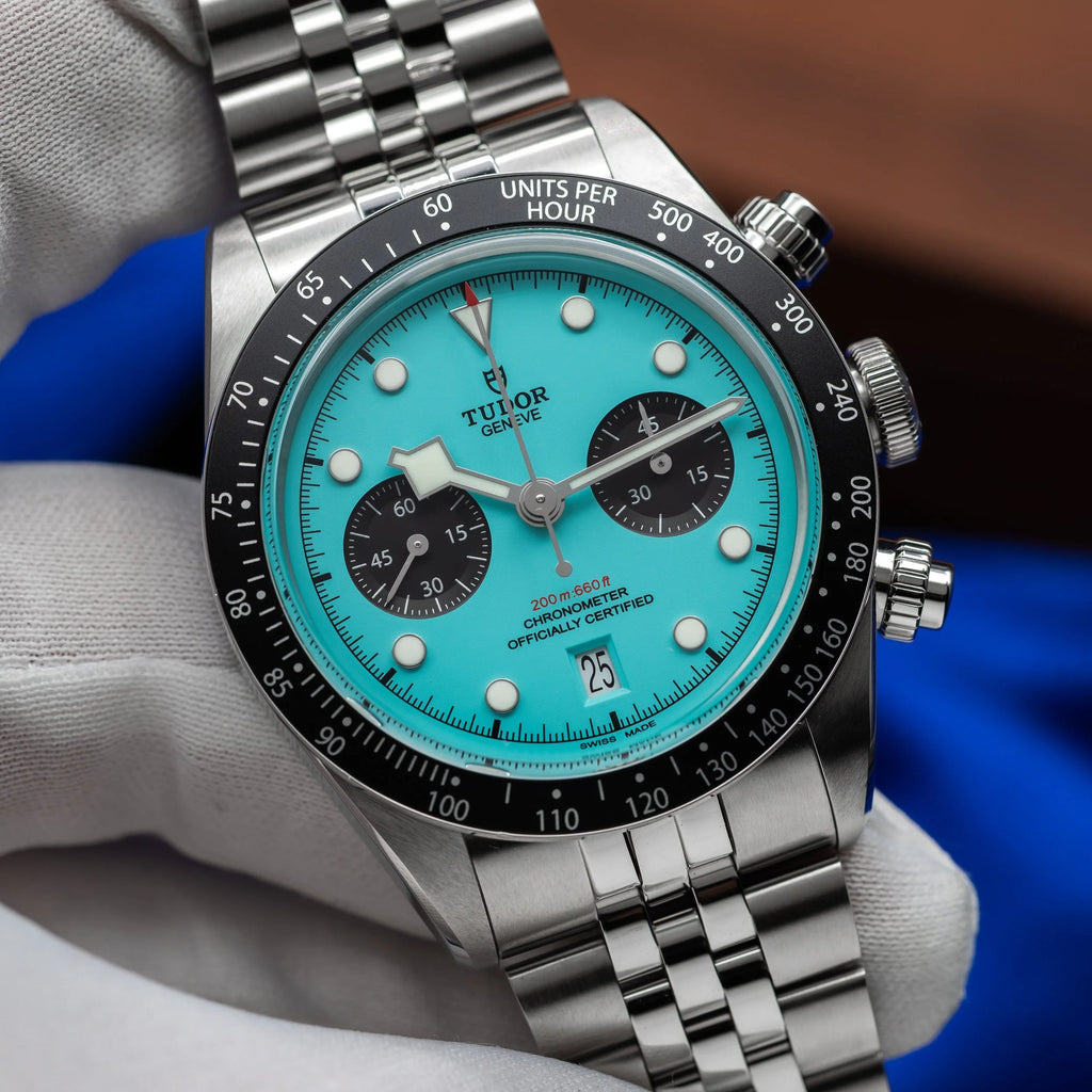 TUDOR Black Bay Chronograph 41mm "Flamingo Blue" M79360N-0024 — image 1
