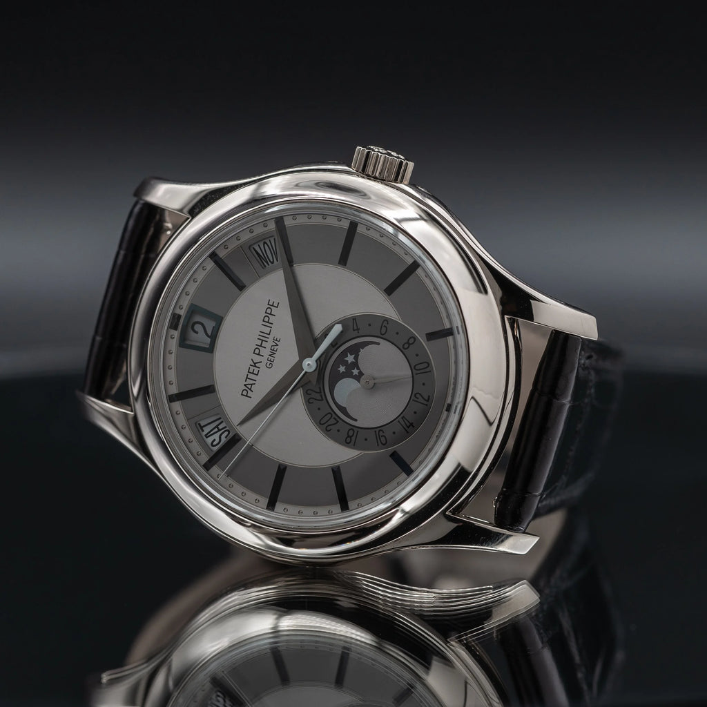 PATEK PHILIPPE Annual Calendar White Gold 40mm Grey Dial 5205G-001 — image 2