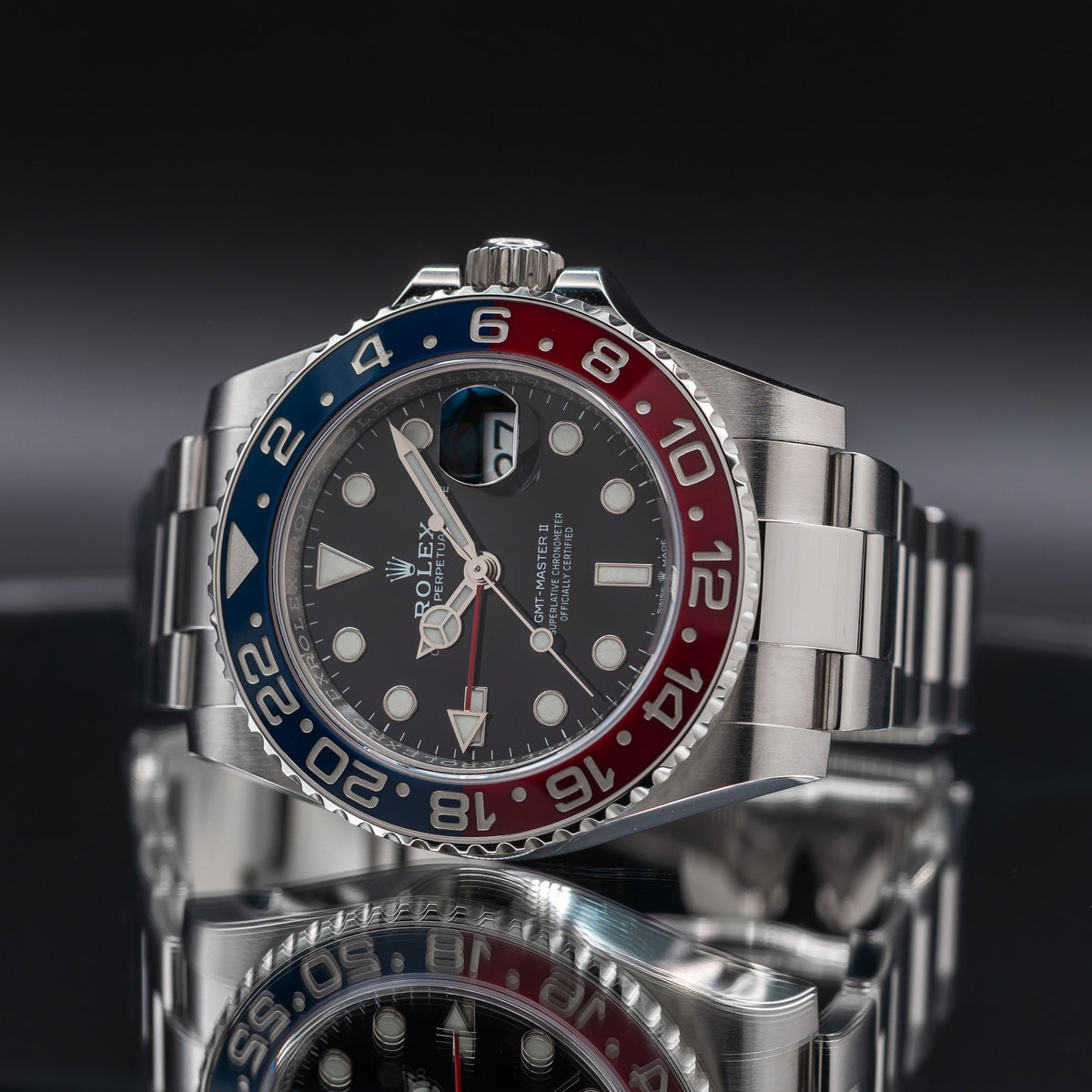 ROLEX GMT-Master II 'Pepsi' Blue & Red Bezel Oyster Bracelet 126710BLRO — image 2