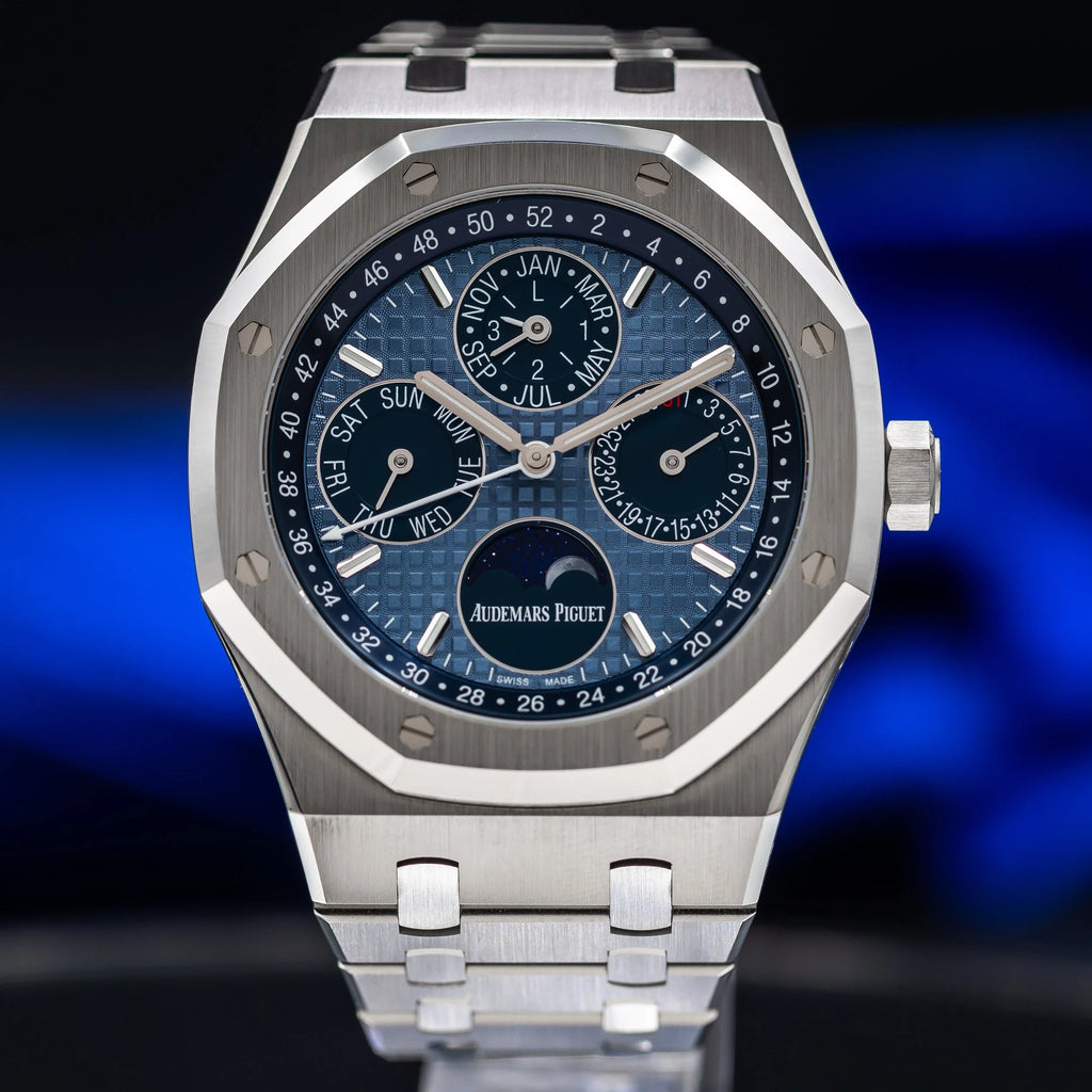 AUDEMARS PIGUET Royal Oak Perpetual Calendar Ice Blue Dial 26574ST.OO.1220ST.03 — image 4