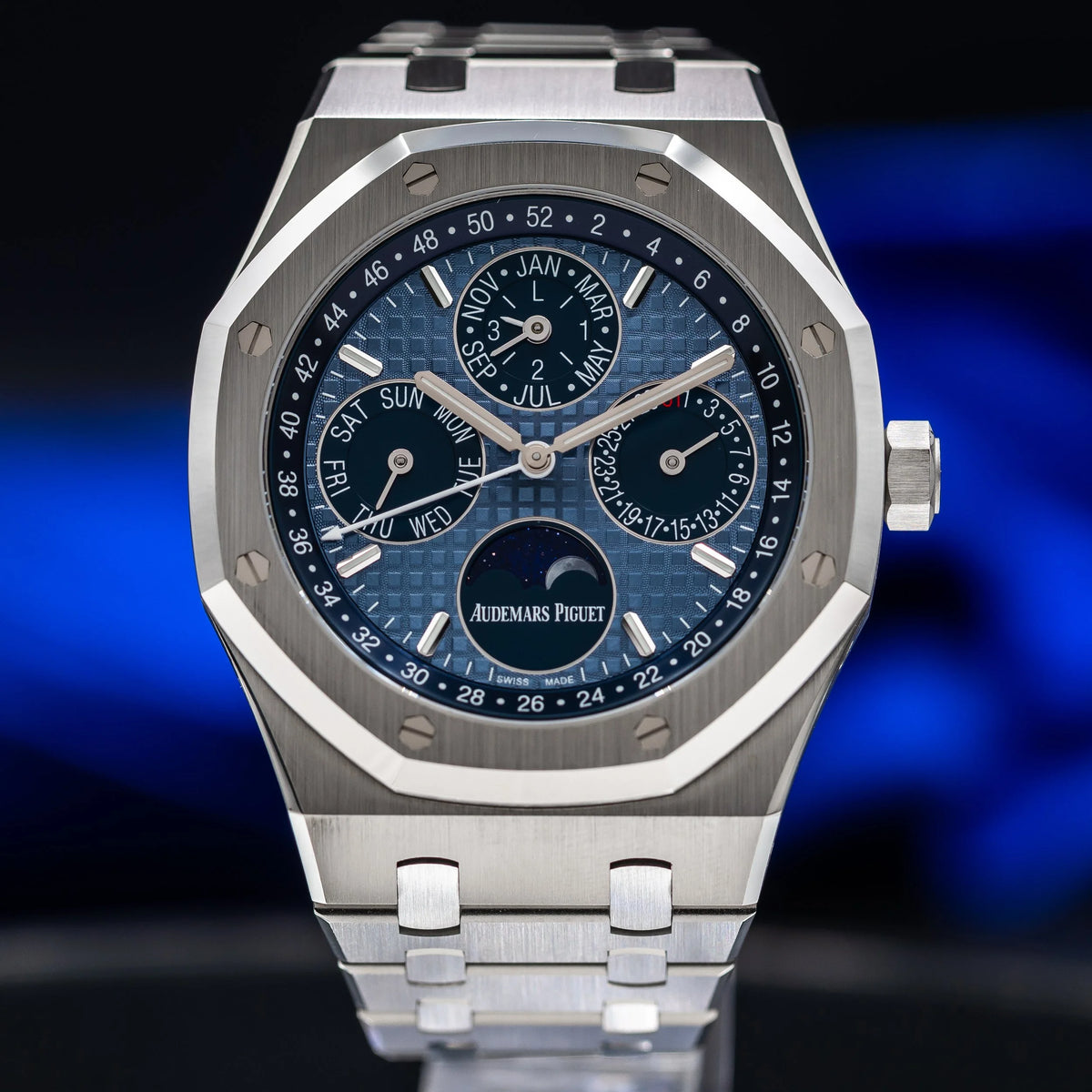 AUDEMARS PIGUET Royal Oak Perpetual Calendar Ice Blue Dial 26574ST.OO.1220ST.03 — image 4