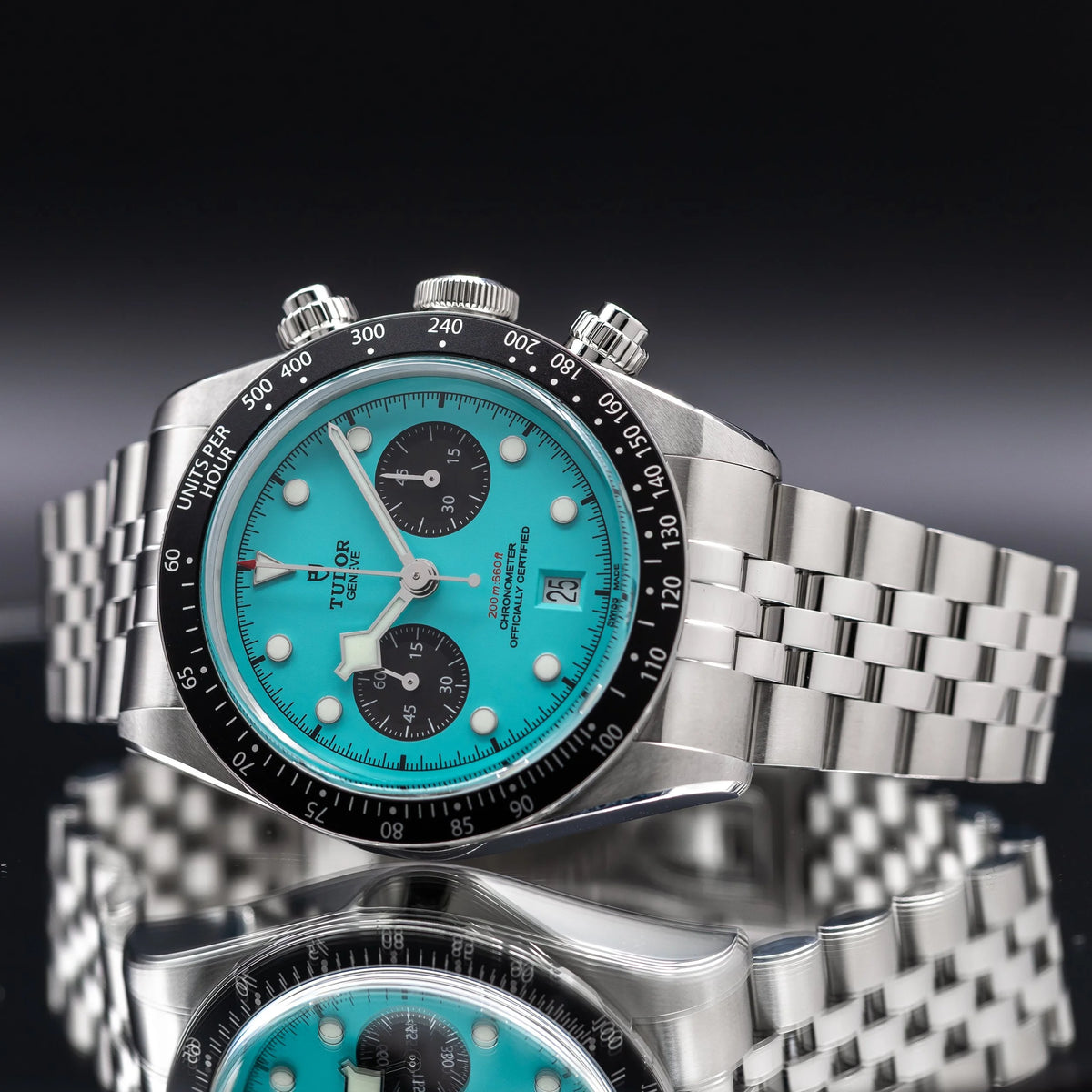 TUDOR Black Bay Chronograph 41mm "Flamingo Blue" M79360N-0024 — image 2