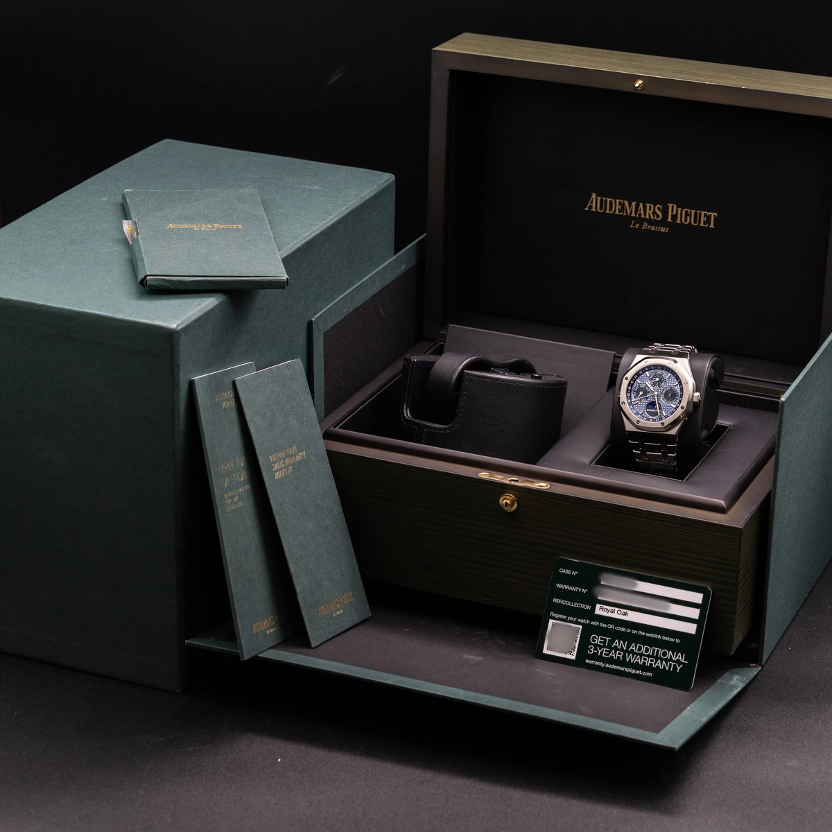 AUDEMARS PIGUET Royal Oak Perpetual Calendar Ice Blue Dial 26574ST.OO.1220ST.03 — image 3