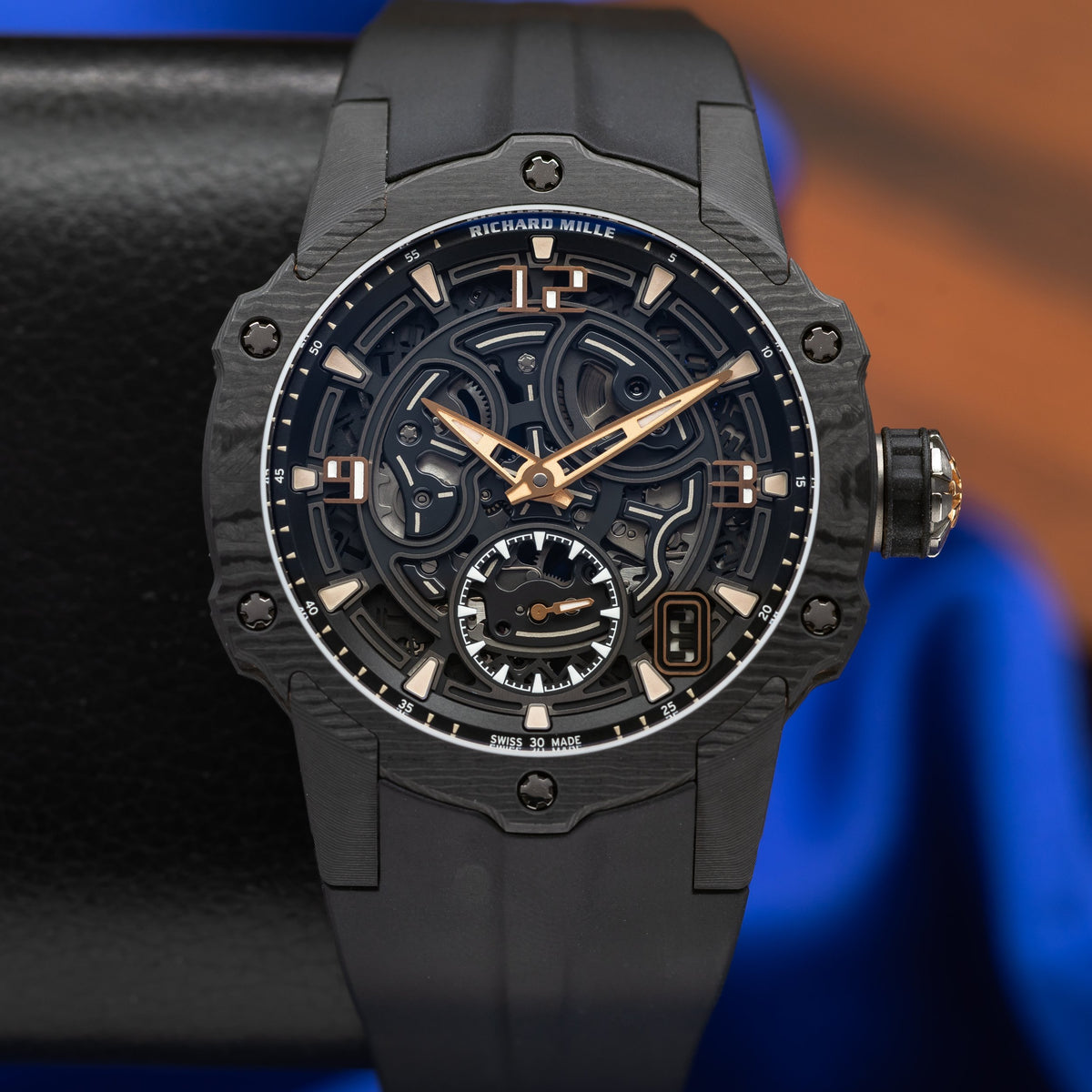 RICHARD MILLE Carbon TPT Rose Gold Middle Case RM33-03 — image 24