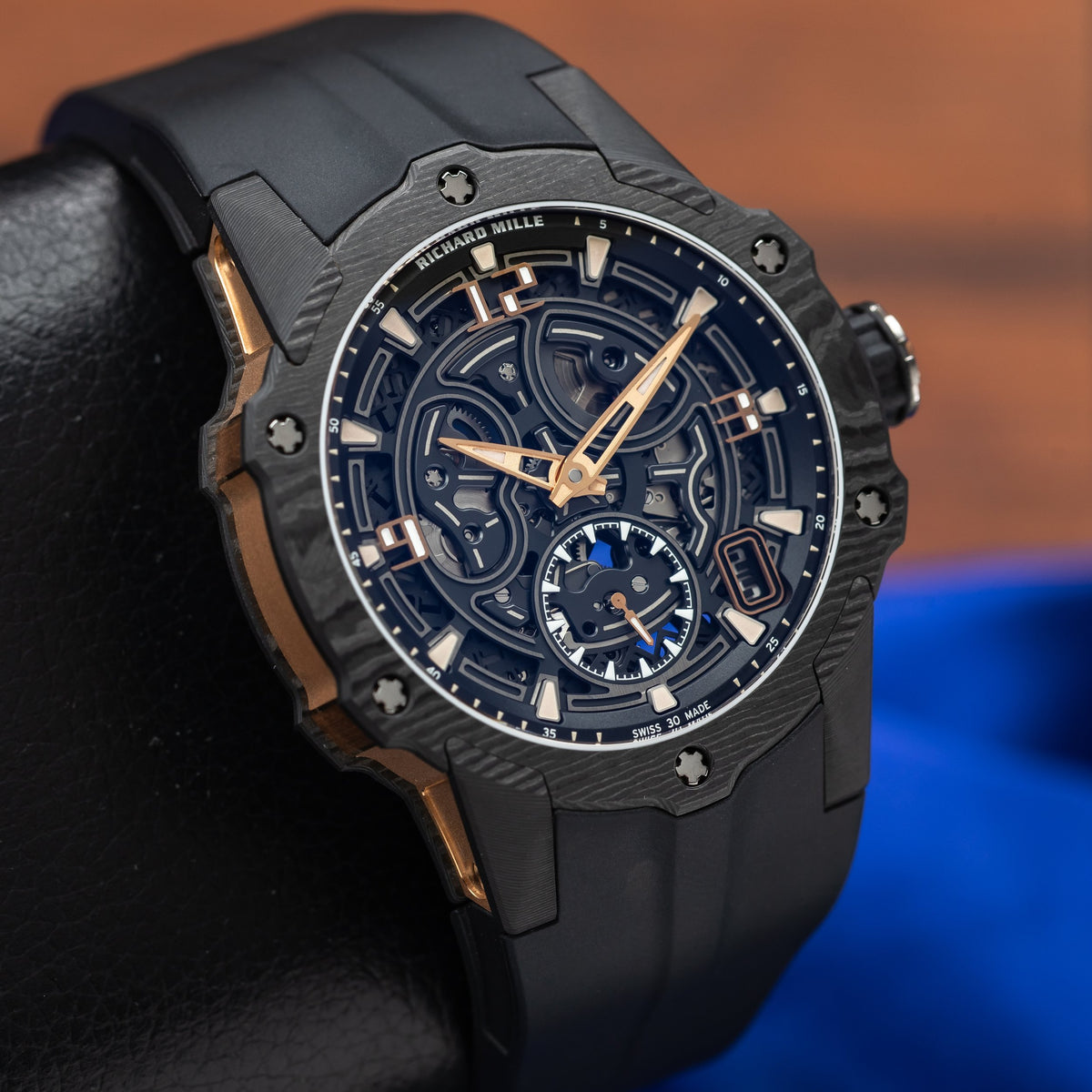 RICHARD MILLE Carbon TPT Rose Gold Middle Case RM33-03 — image 25