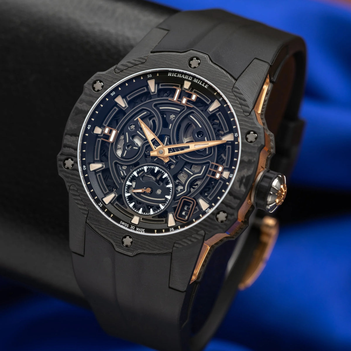 RICHARD MILLE Carbon TPT Rose Gold Middle Case RM33-03 — image 26