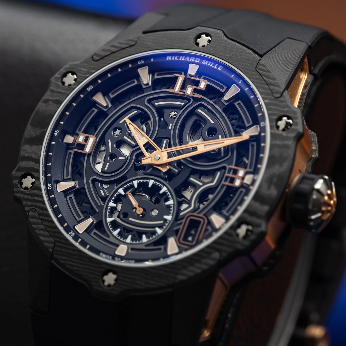 RICHARD MILLE Carbon TPT Rose Gold Middle Case RM33-03 — image 6