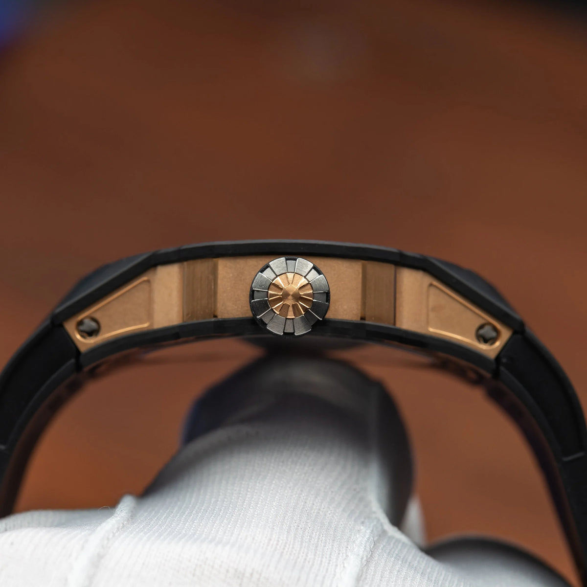 RICHARD MILLE Carbon TPT Rose Gold Middle Case RM33-03 — image 12